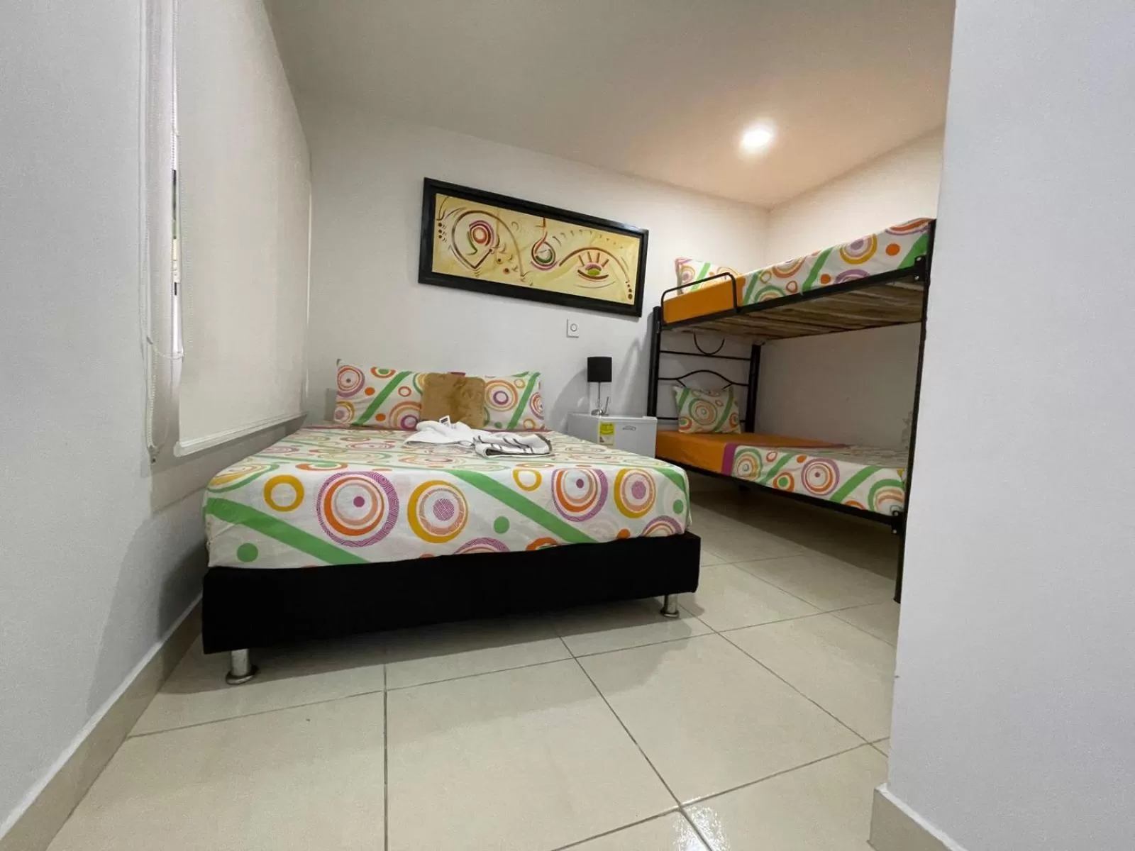 Photo of the whole room, Bed in Lindos apartaestudios y habitaciones en Ibague