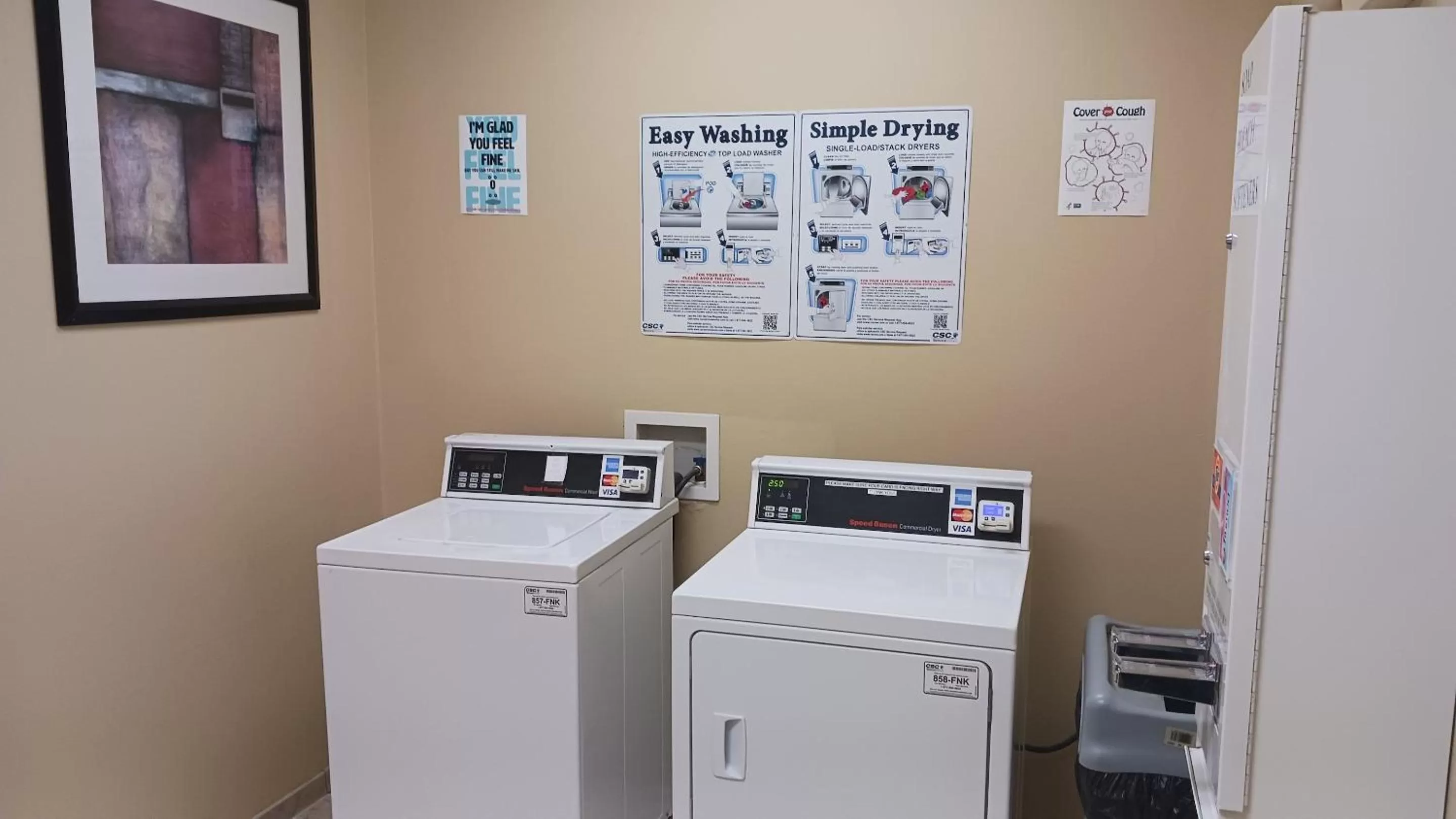 laundry in Red Roof Inn & Suites Midland