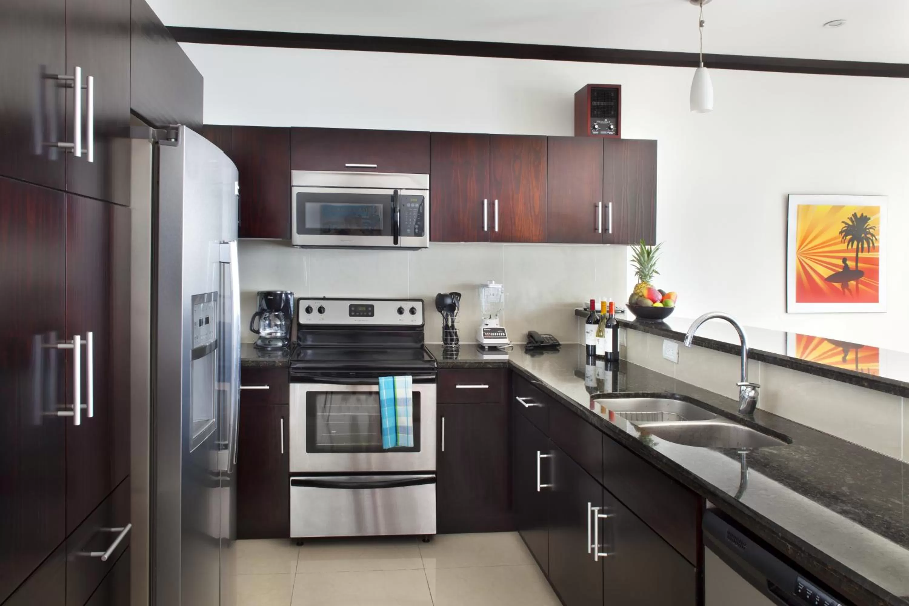 Kitchen or kitchenette in Best in Jaco Condos at Diamante del Sol