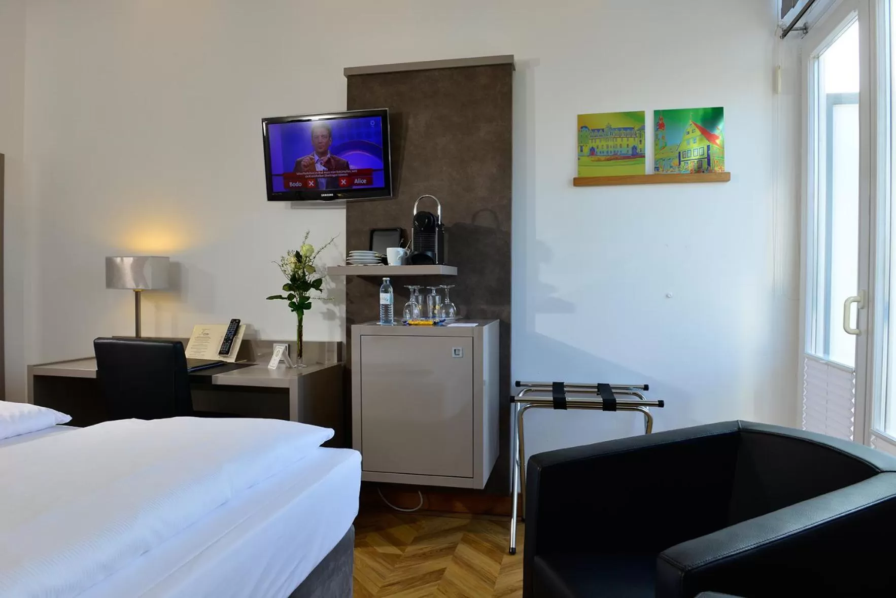 Photo of the whole room, Bed in Hotel Caroline Mathilde