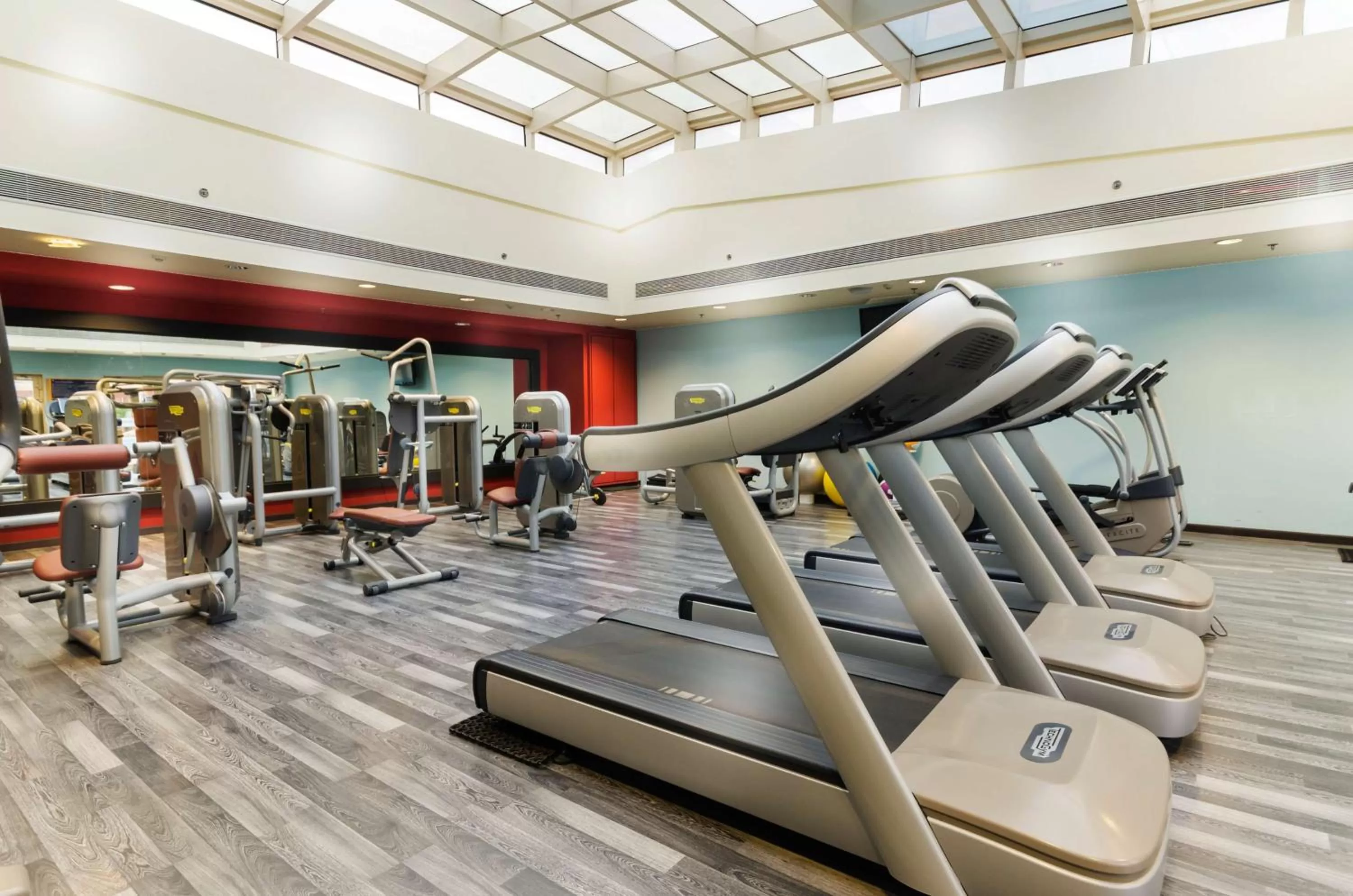 Fitness centre/facilities in Hilton Alexandria Green Plaza