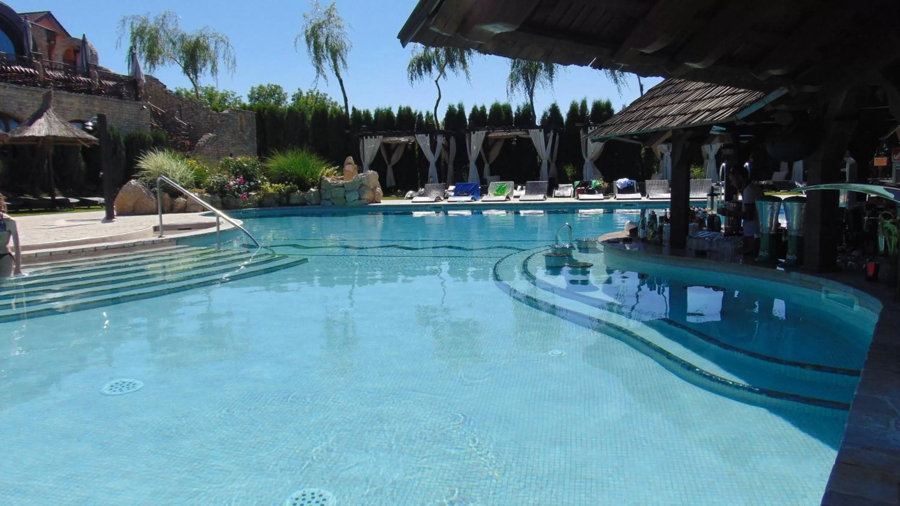 Swimming pool in Castel Transilvania