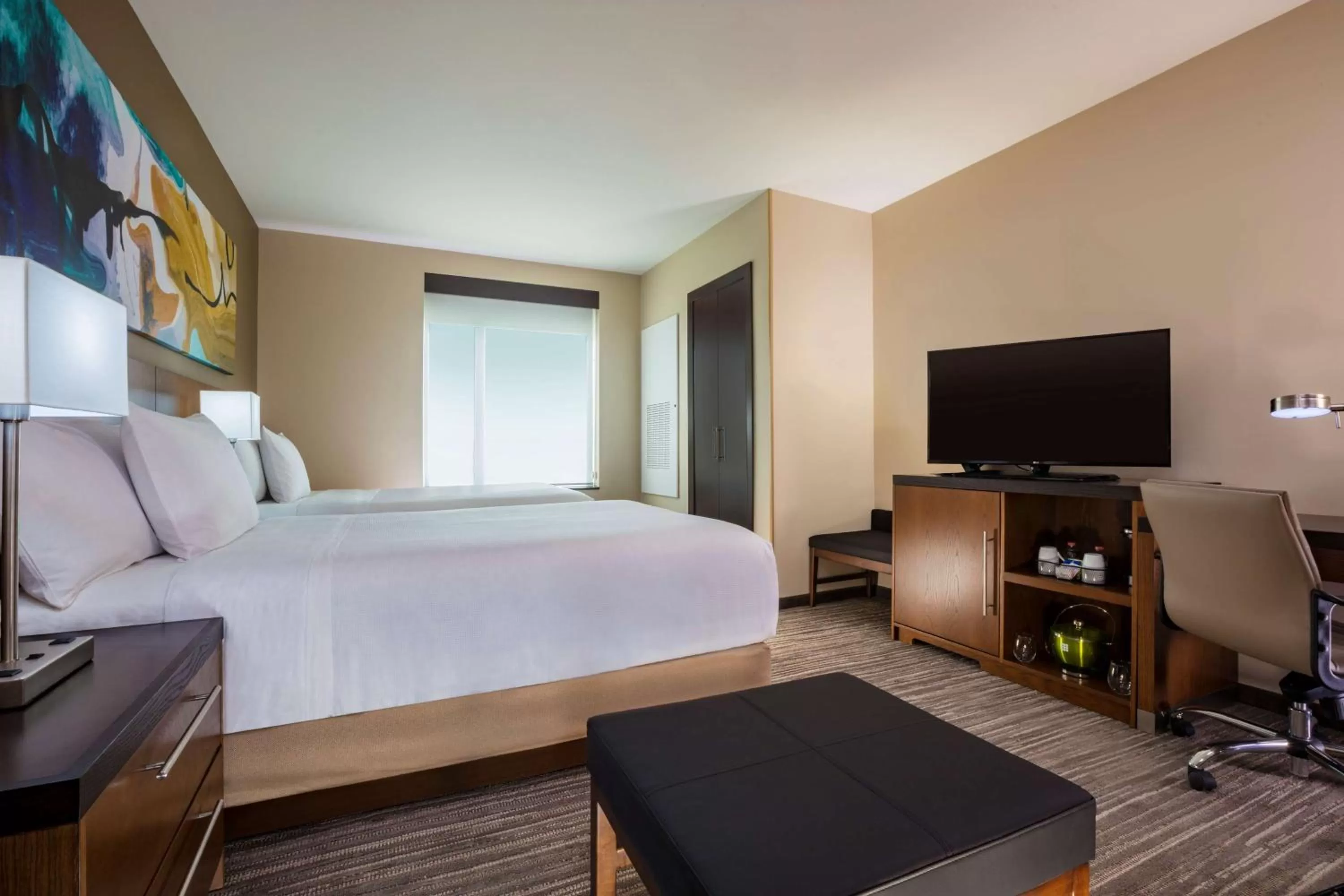 Photo of the whole room, Bed in Hyatt Place Aguascalientes Bonaterra