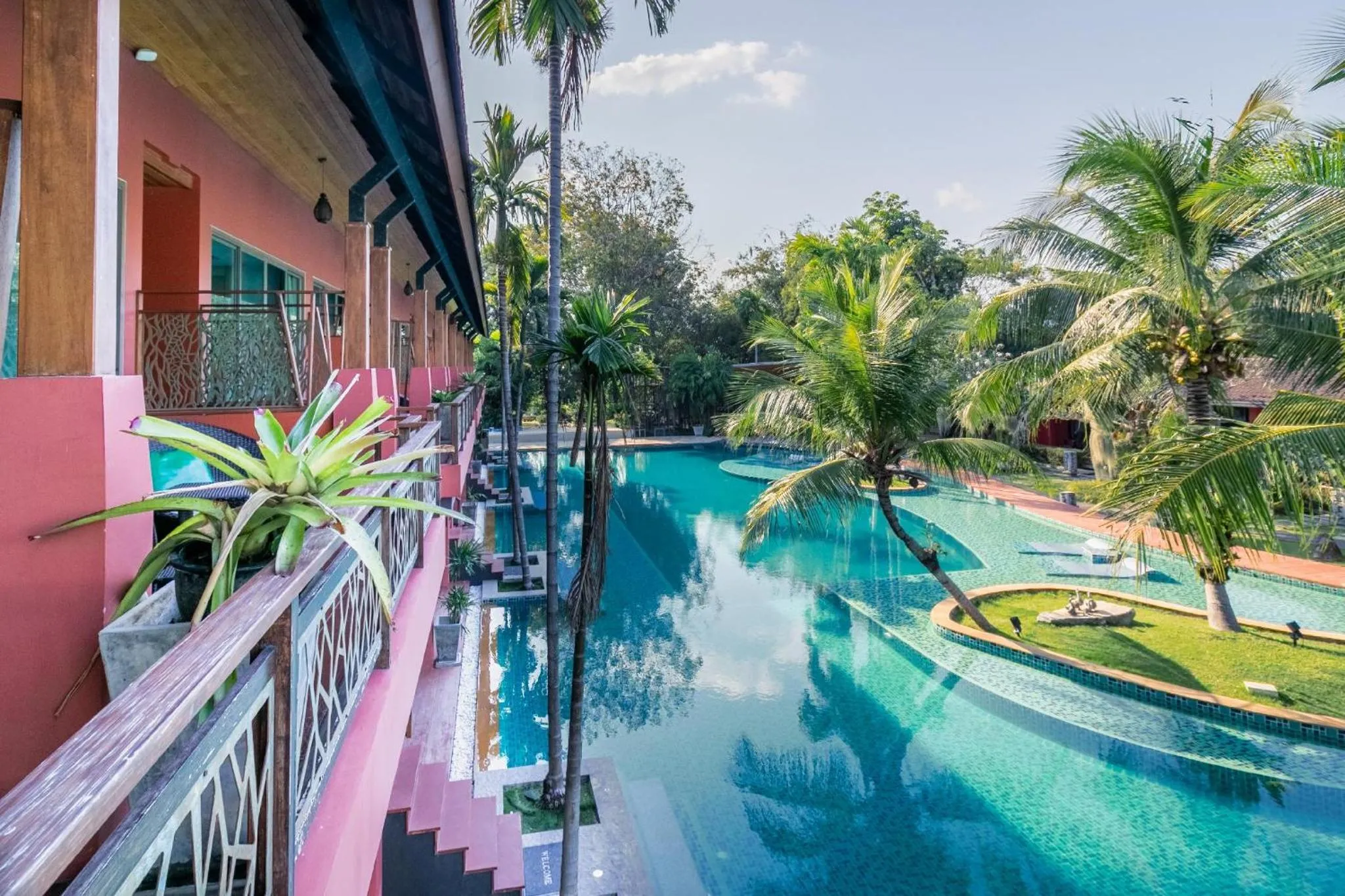 Pool view in Mai Morn Resort SHA Plus