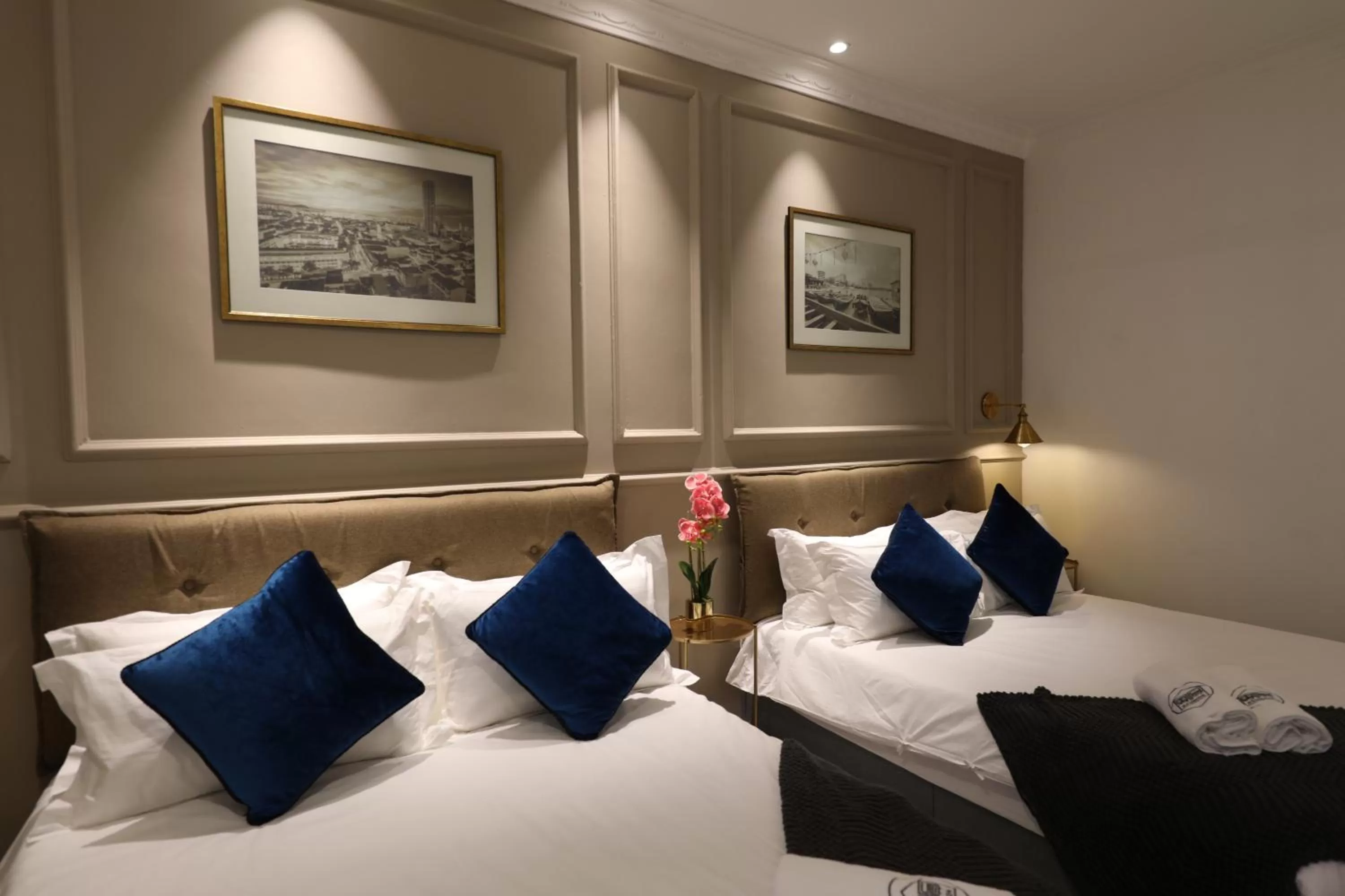 Bed in Manhattan Residence