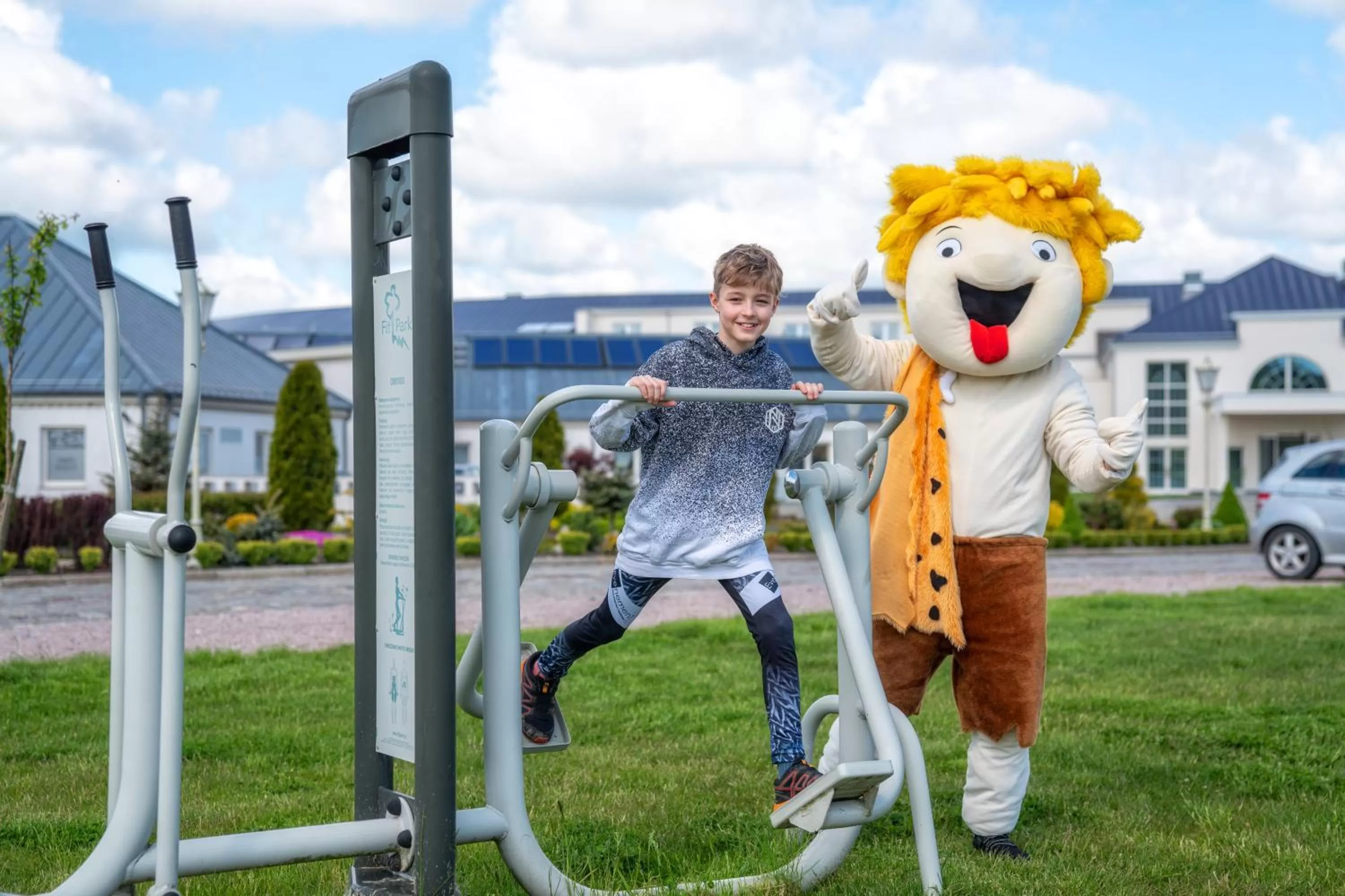 Children play ground in Hotel Kiston