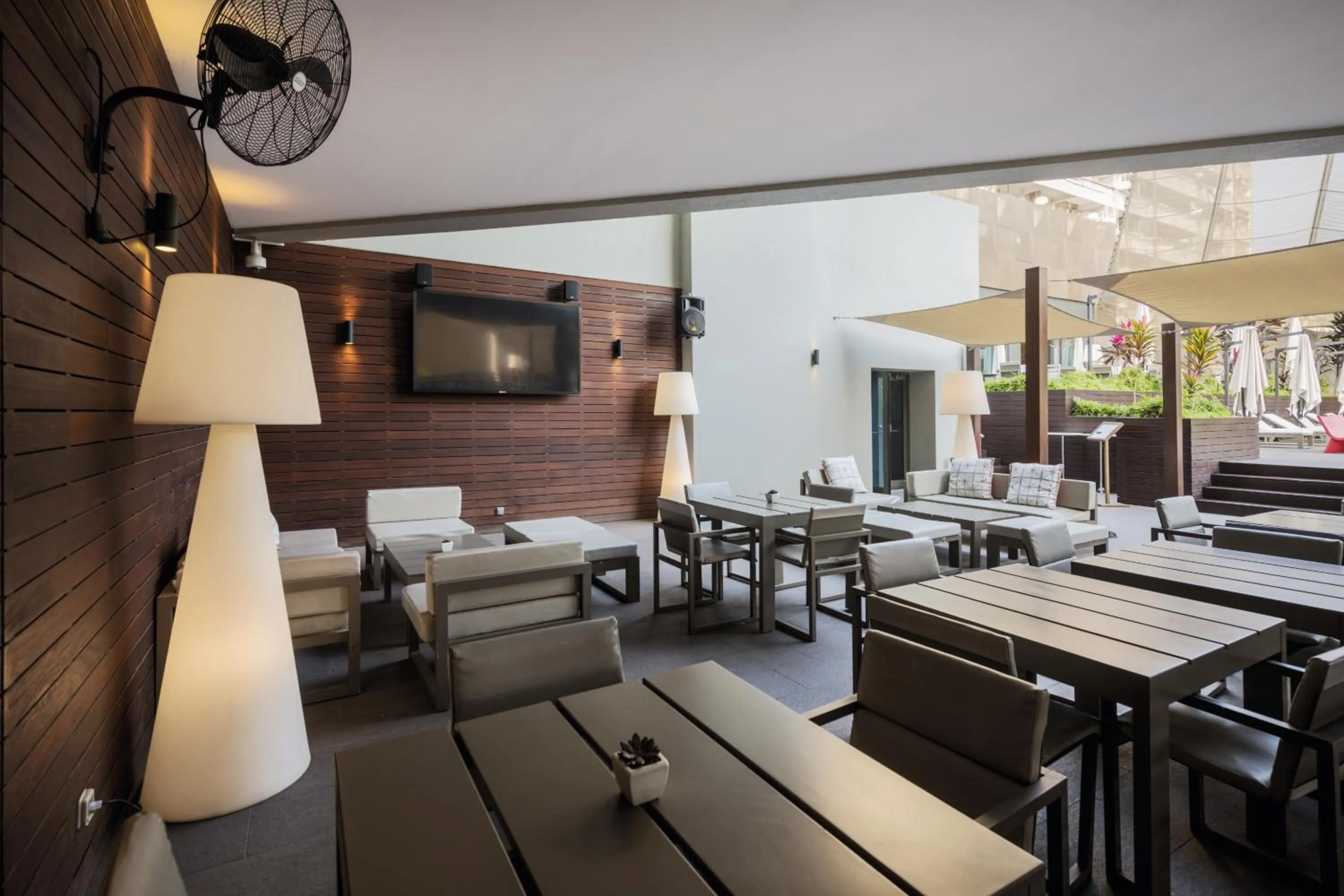 Lounge or bar in Hotel Trópico