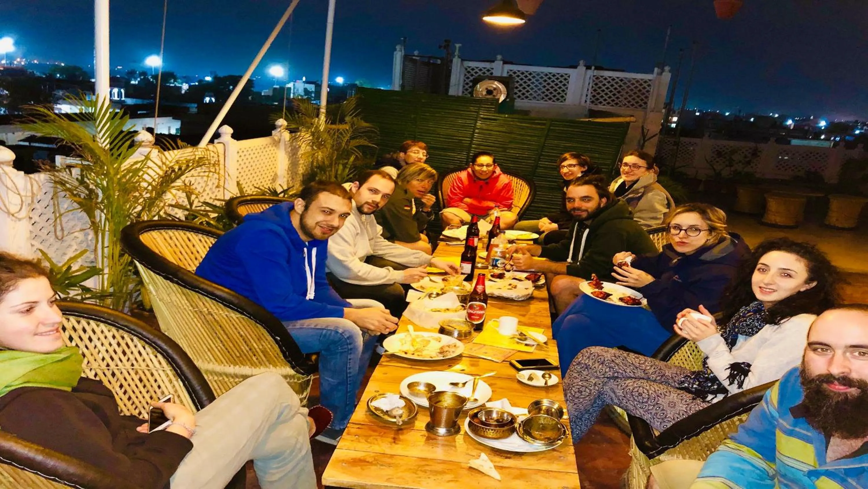 Restaurant/places to eat in Tuk Tuk Backpackers- Near Jaipur Train Station