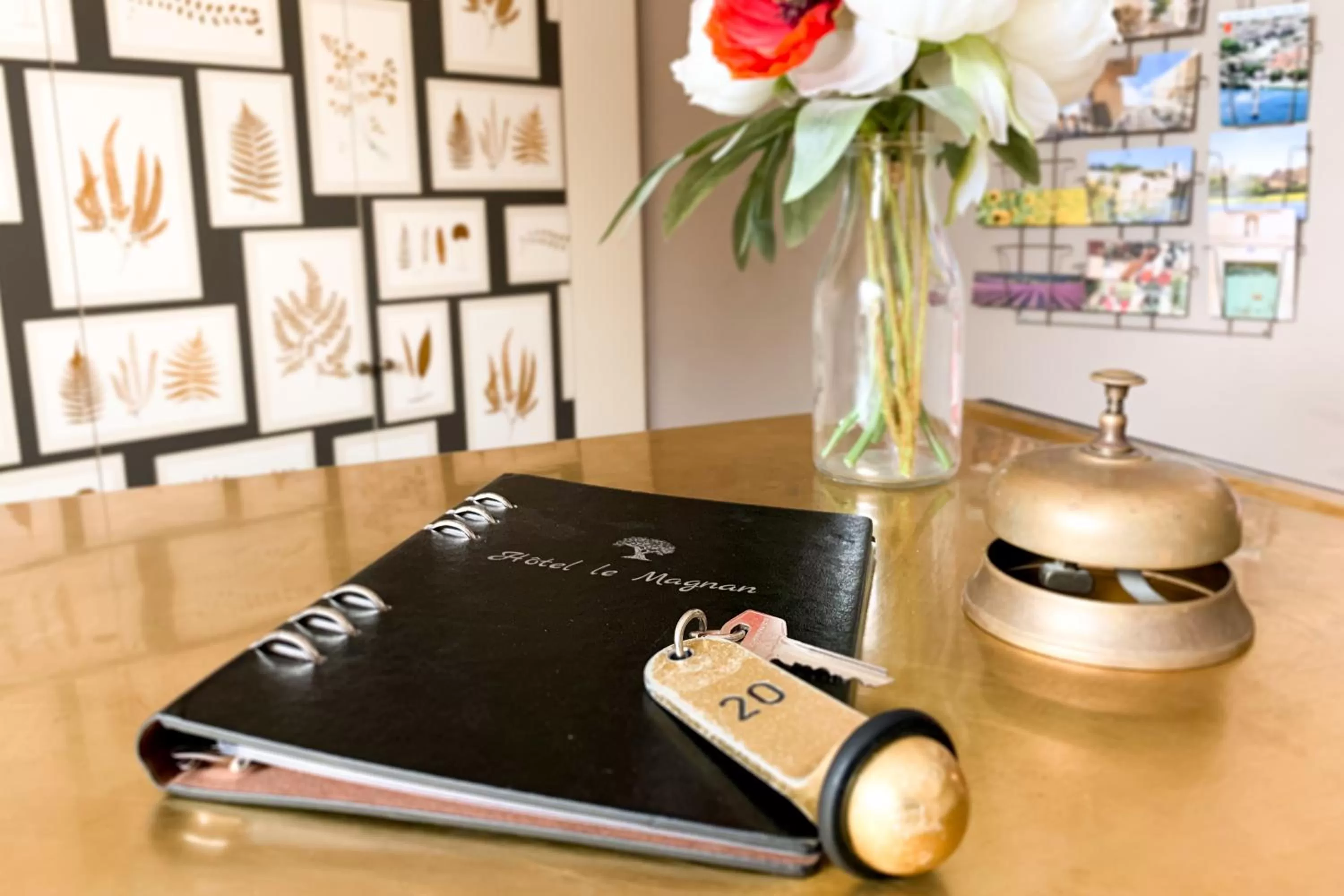 Lobby or reception in Hotel Le Magnan