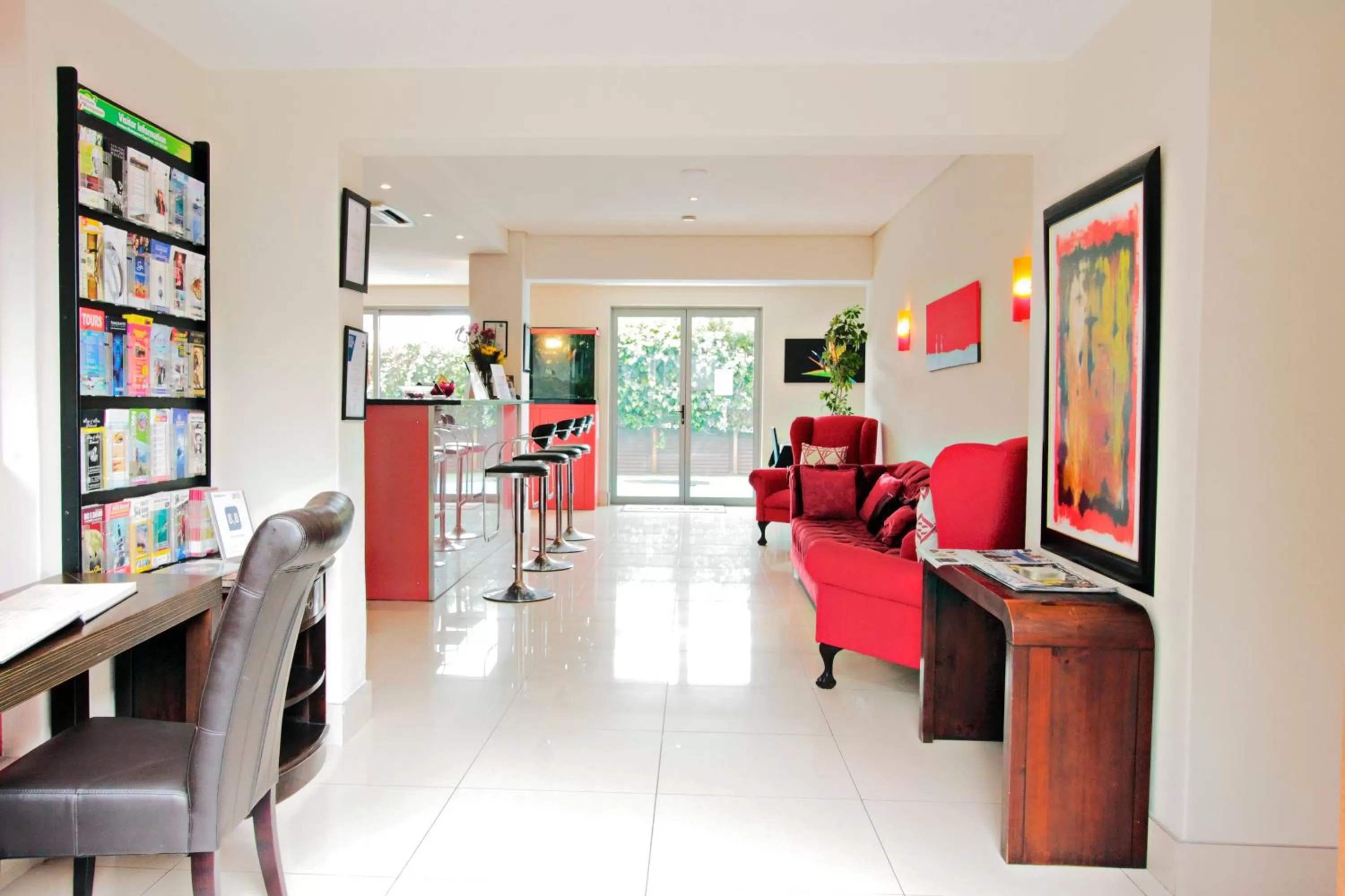 Lobby or reception in The One 8 Hotel in Green Point - Solar Power