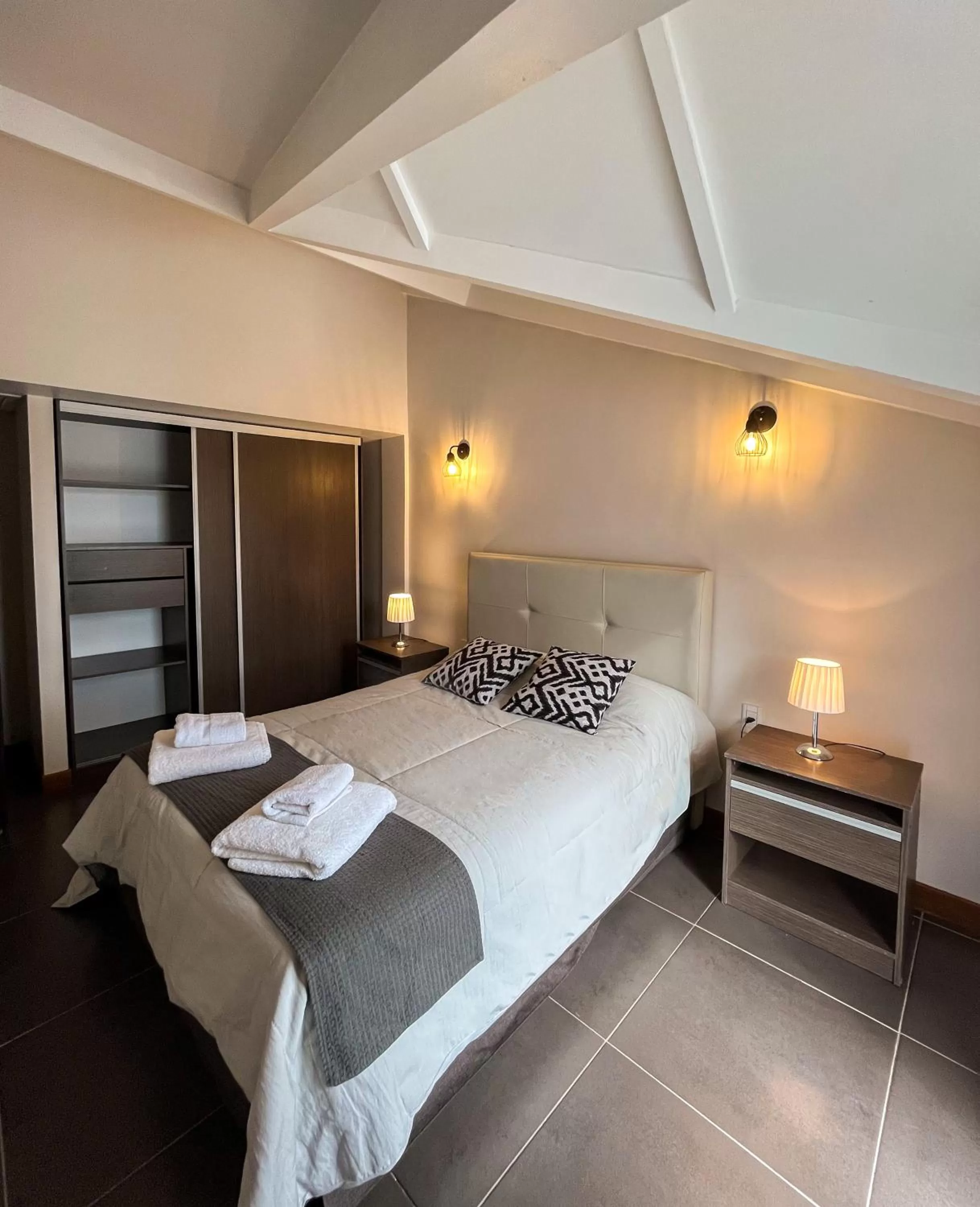 Bed in Riviera Fueguina Apartments