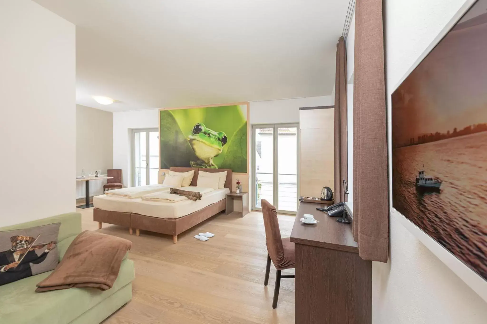 Deluxe Double Room in Radlhotel Wassertrüdingen Deluxe Double Room in Radlhotel Wassertrüdingen