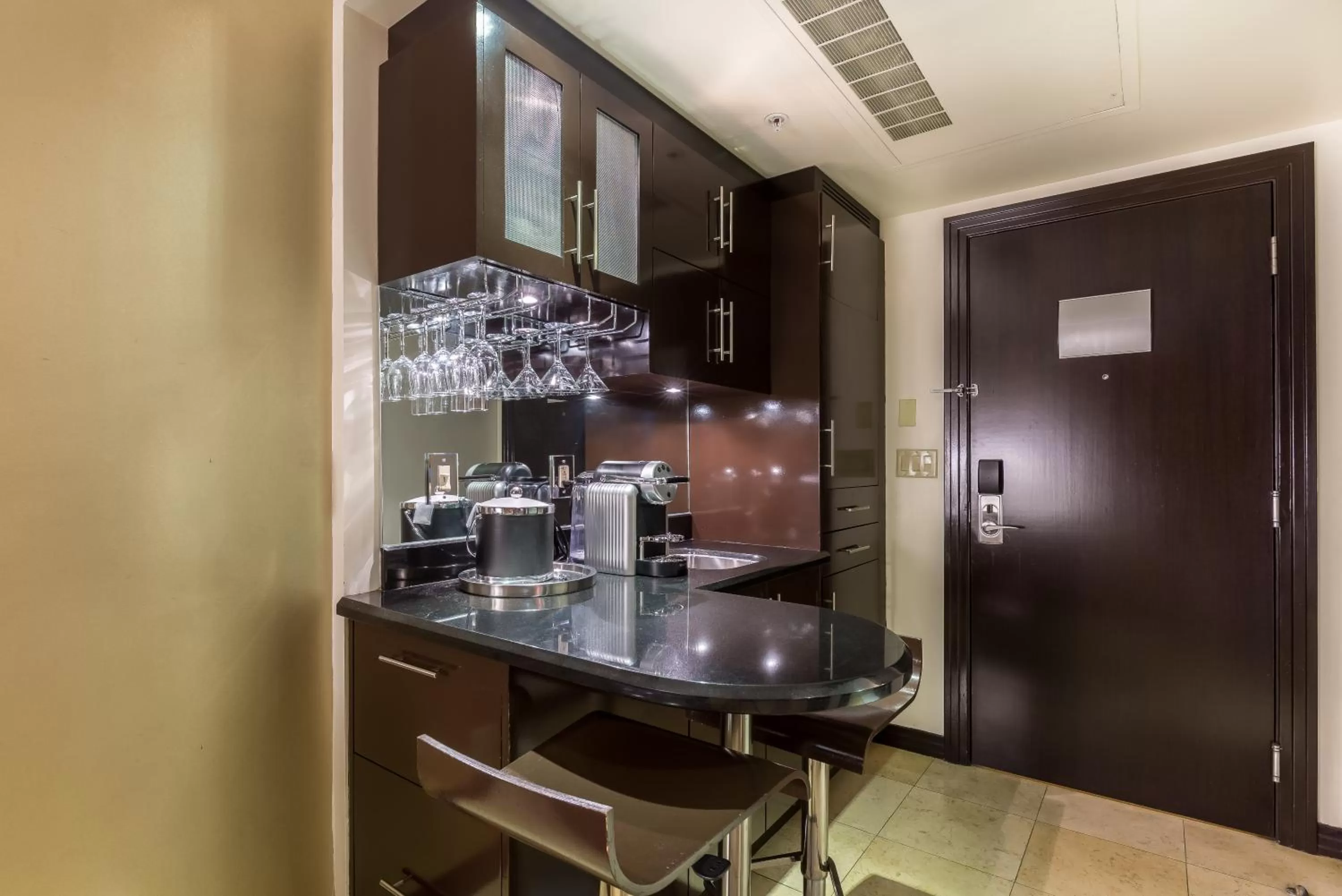 Kitchen or kitchenette in SBV Luxury Ocean Hotel Suites