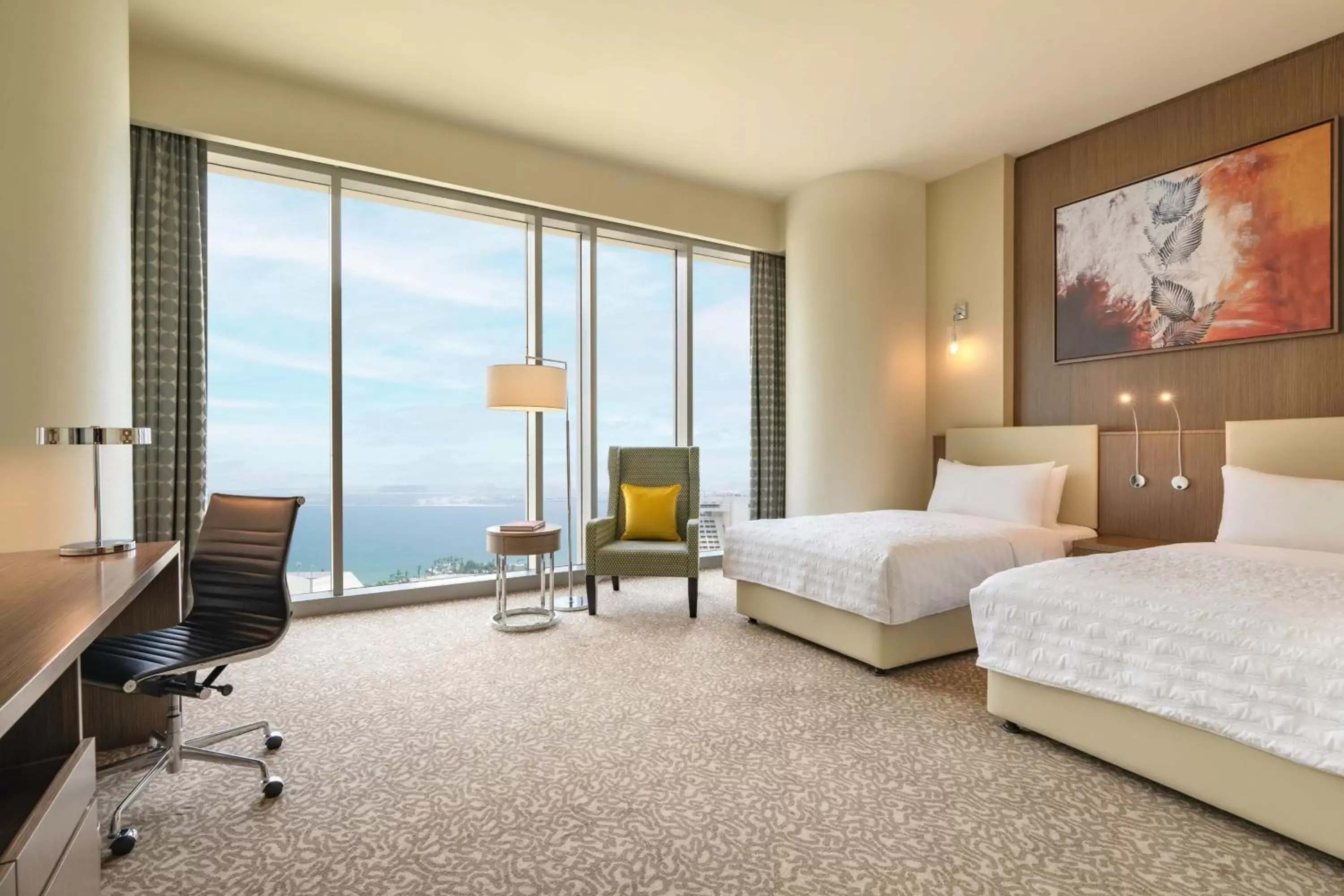 Le Meridien Club Twin Room with Beach Access in Le Meridien City Center Doha Le Meridien Club Twin Room with Beach Access in Le Meridien City Center Doha