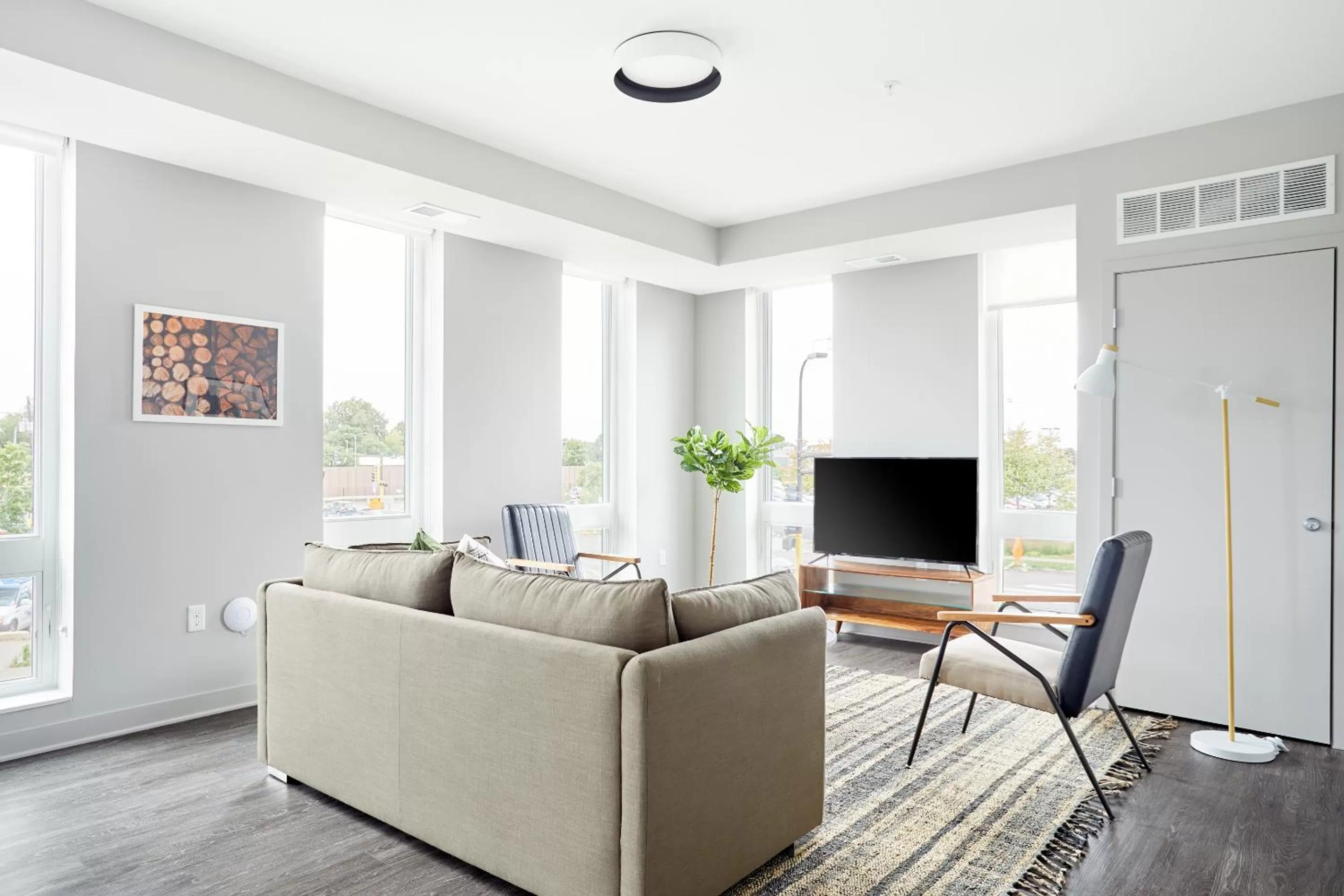 Living room, Seating Area in Sonder at LUNA