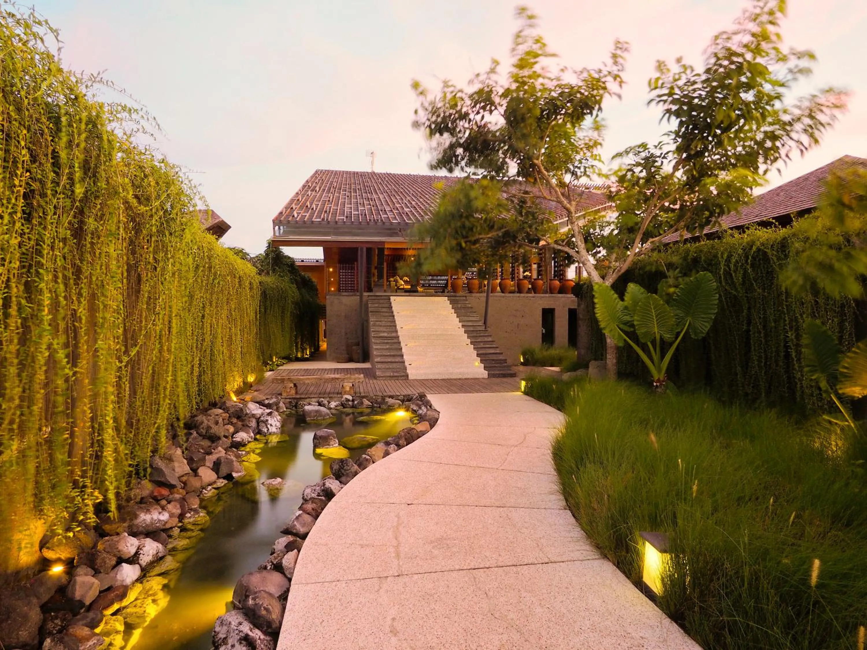 Garden in The Santai by LifestyleRetreats