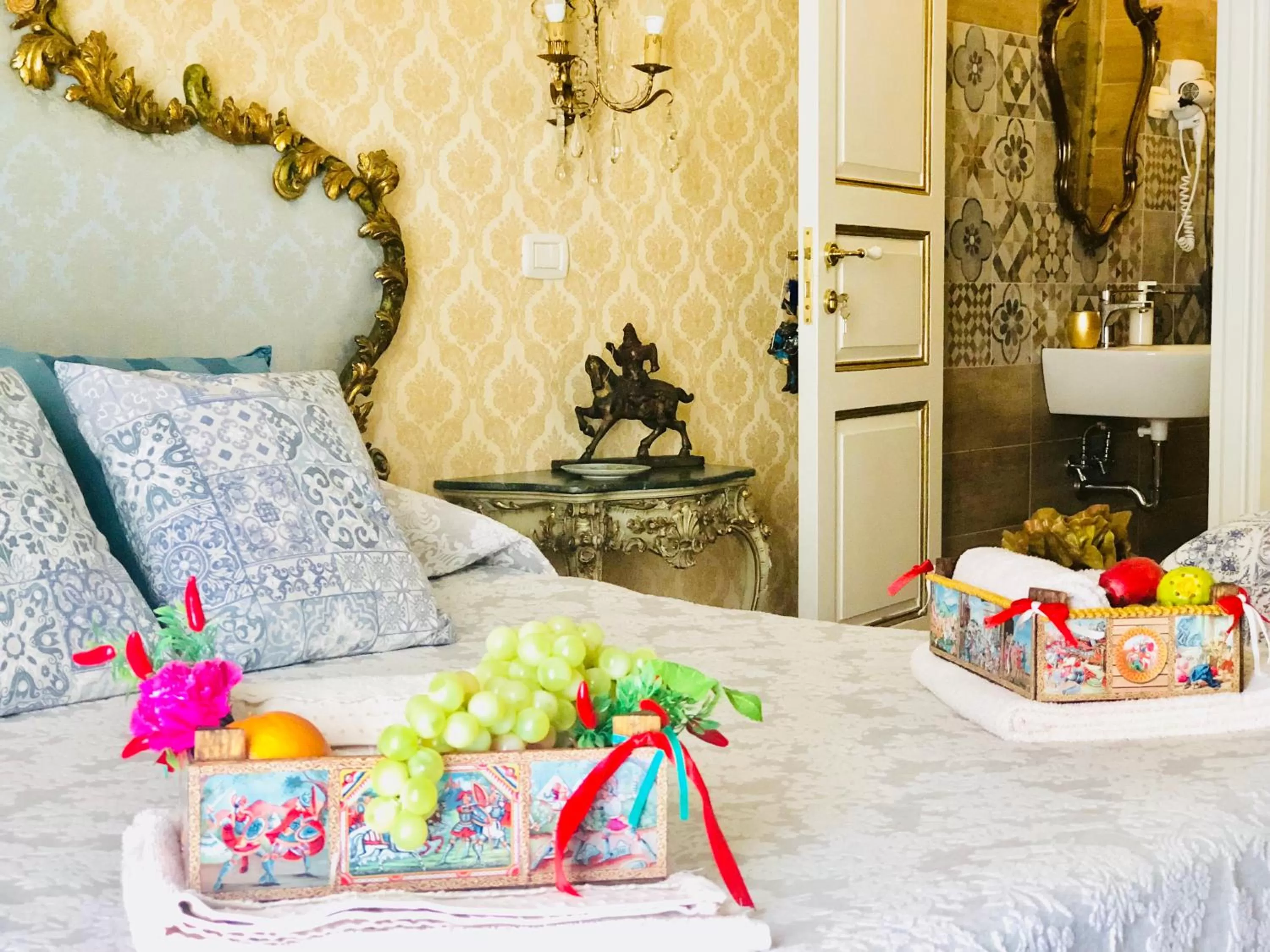 Decorative detail in Dimora Umberto