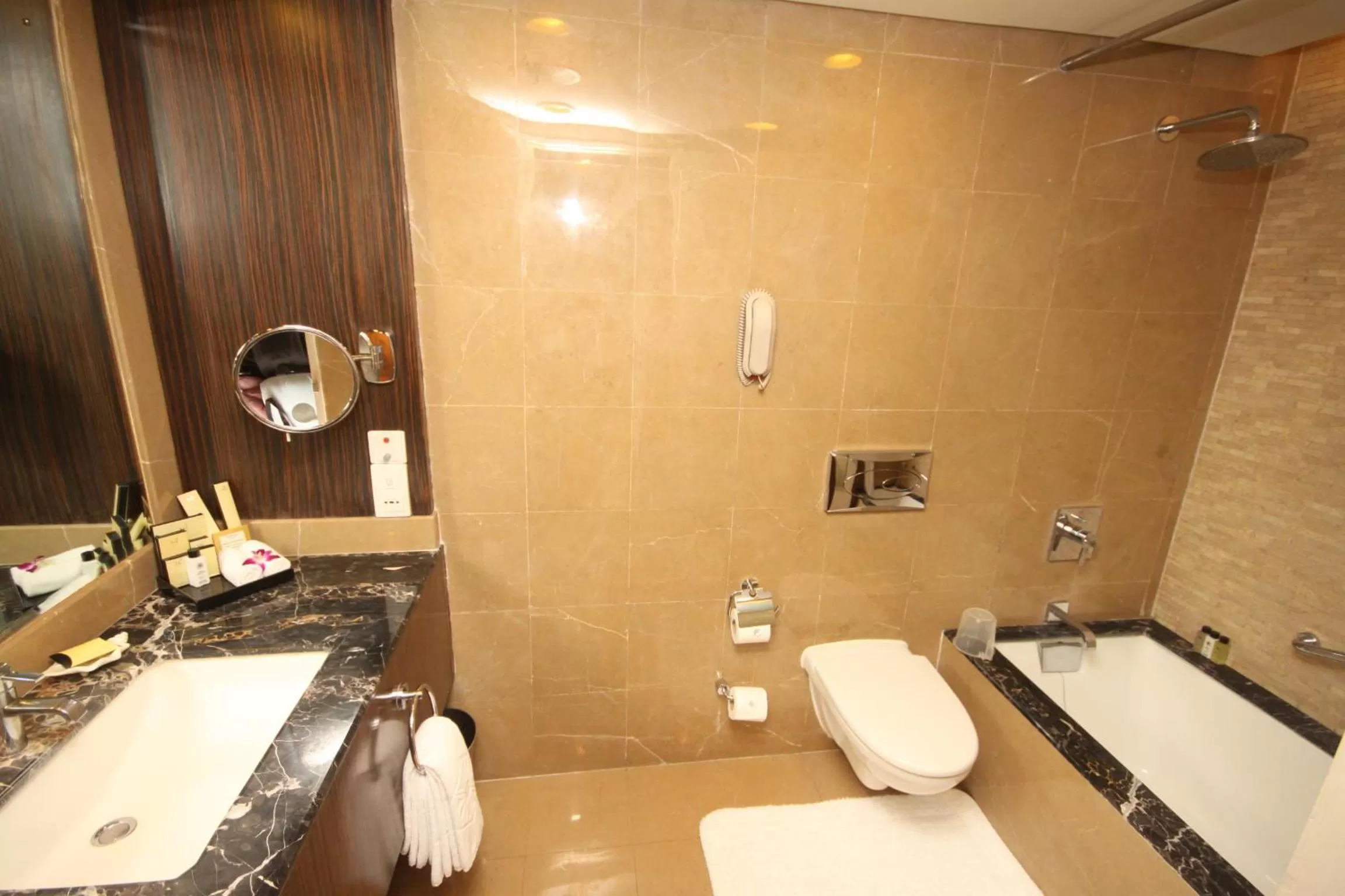 Bathroom in Taj Bengal