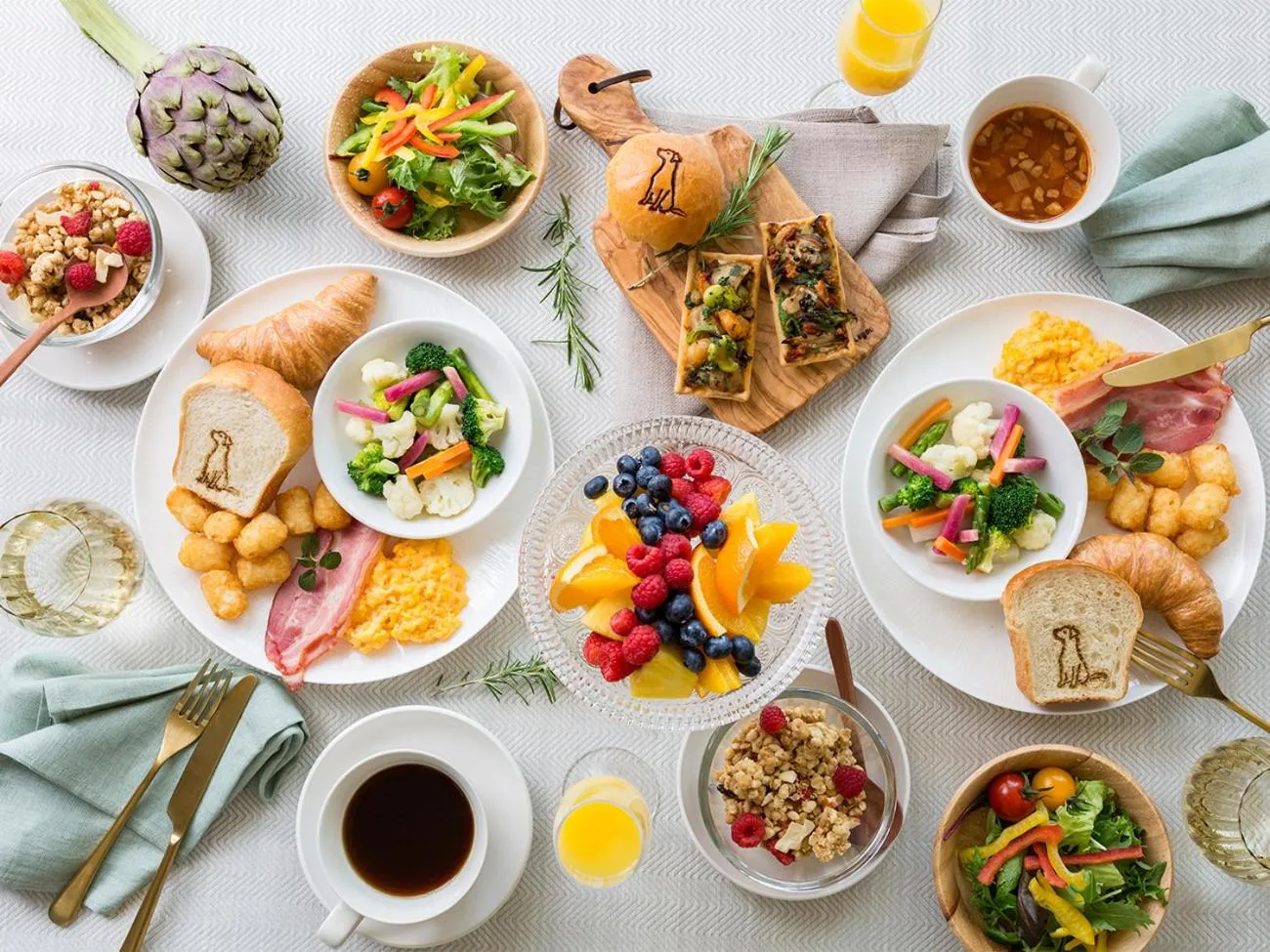 Breakfast in Hotel Francs