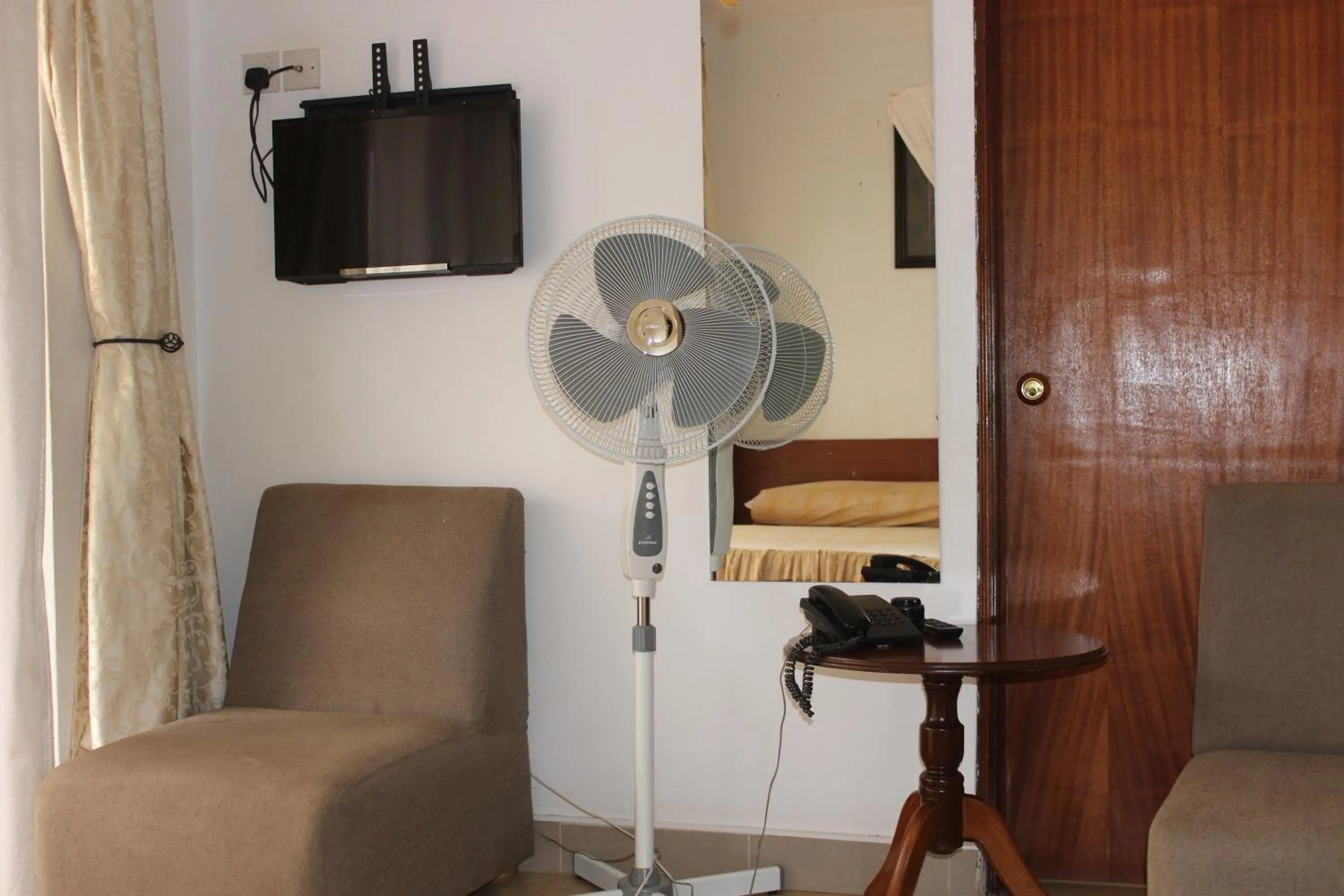 Bedroom in Sky Hotel International