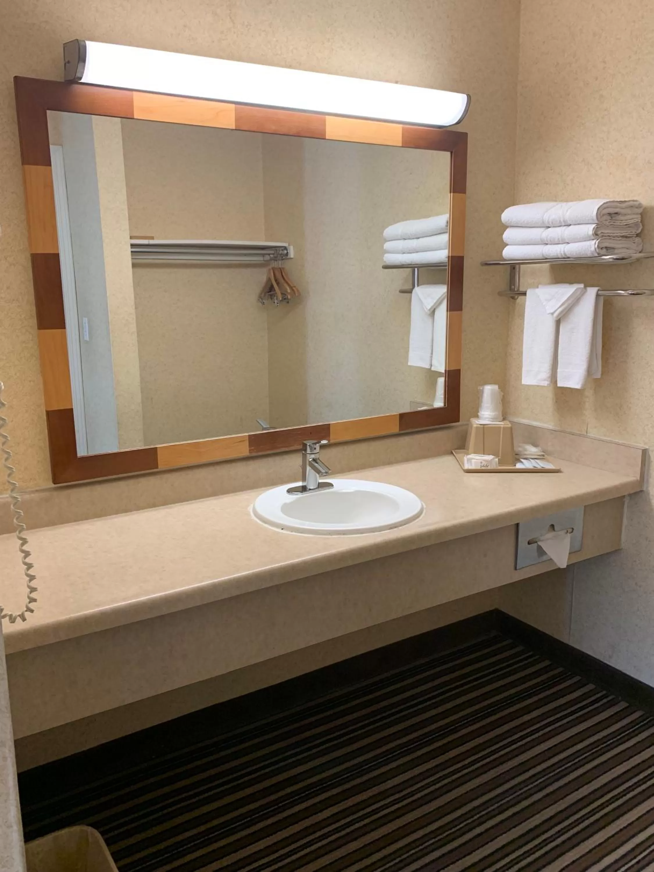 Bathroom in Buena Park Inn