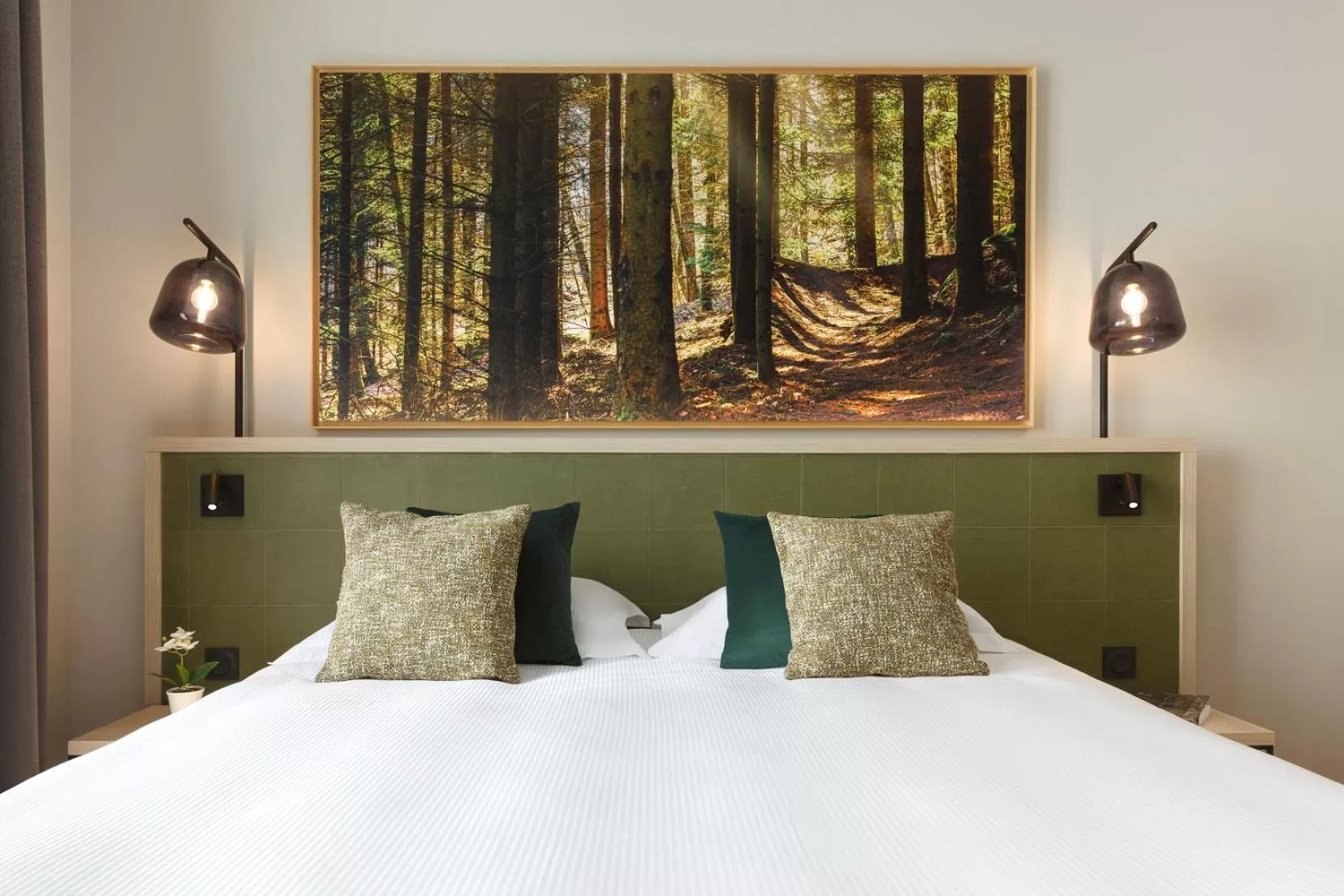 Bed in Citadines Eurometropole Strasbourg