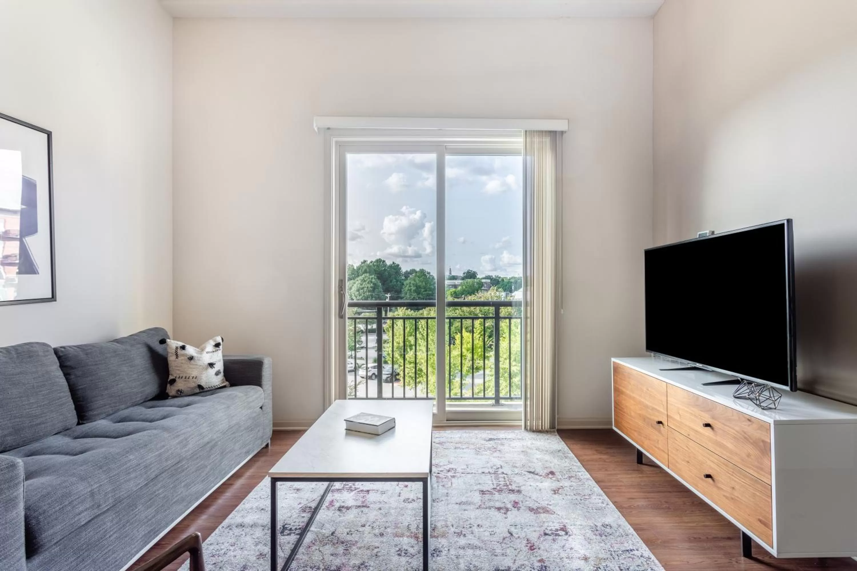 Living room in Mint House Greenville - Downtown