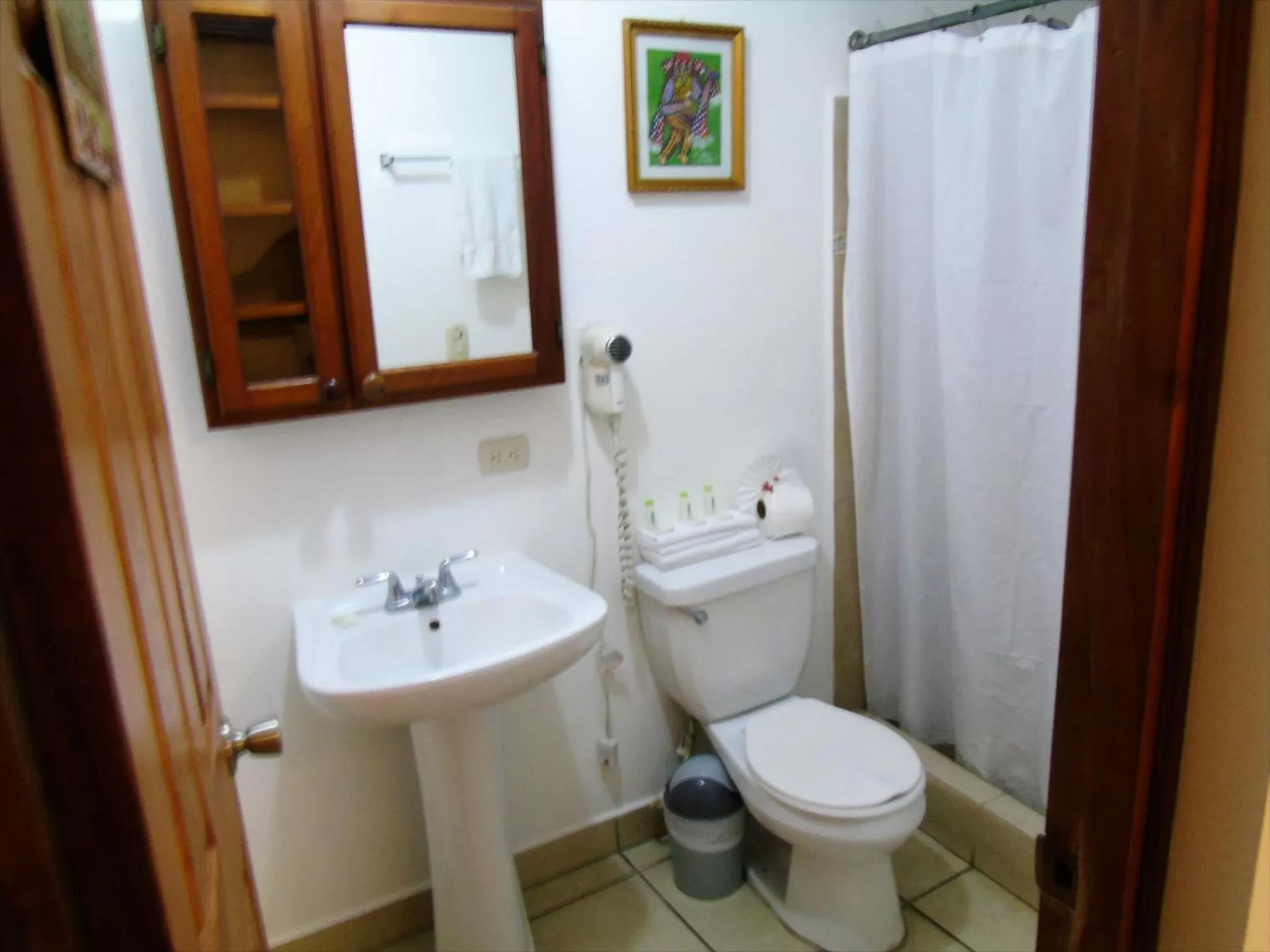 Bathroom in Hotel Los Pinos