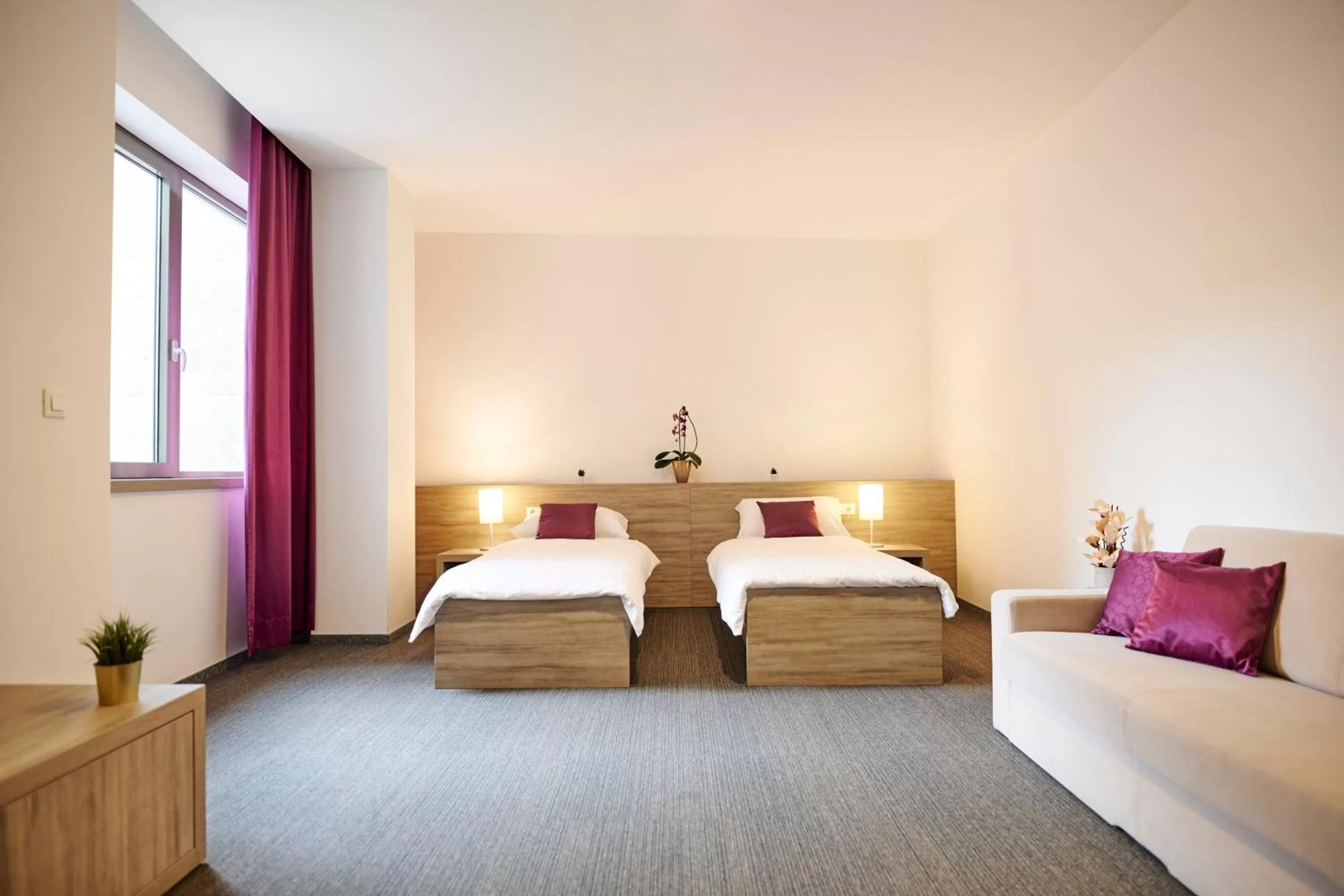 Bed in Hotel Meksiko