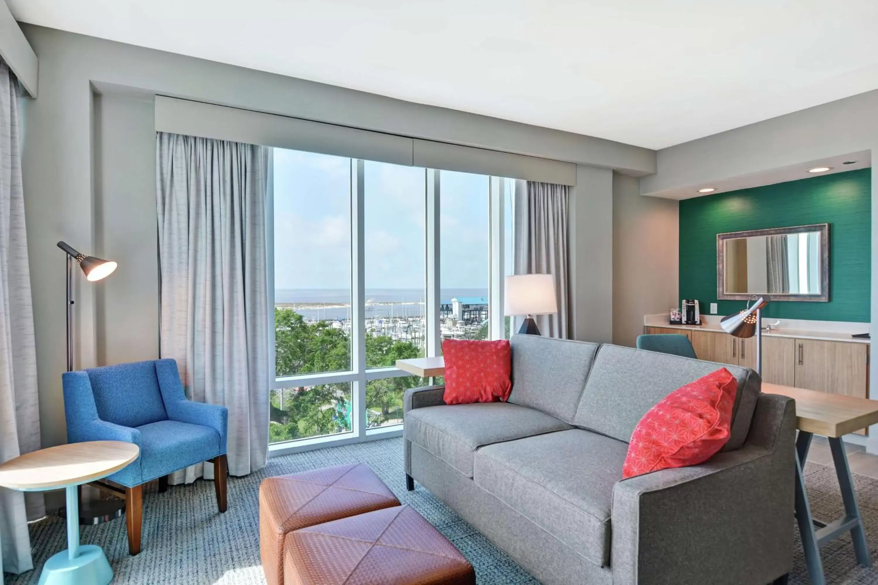 King Suite with Ocean View in Hilton Garden Inn Biloxi King Suite with Ocean View in Hilton Garden Inn Biloxi