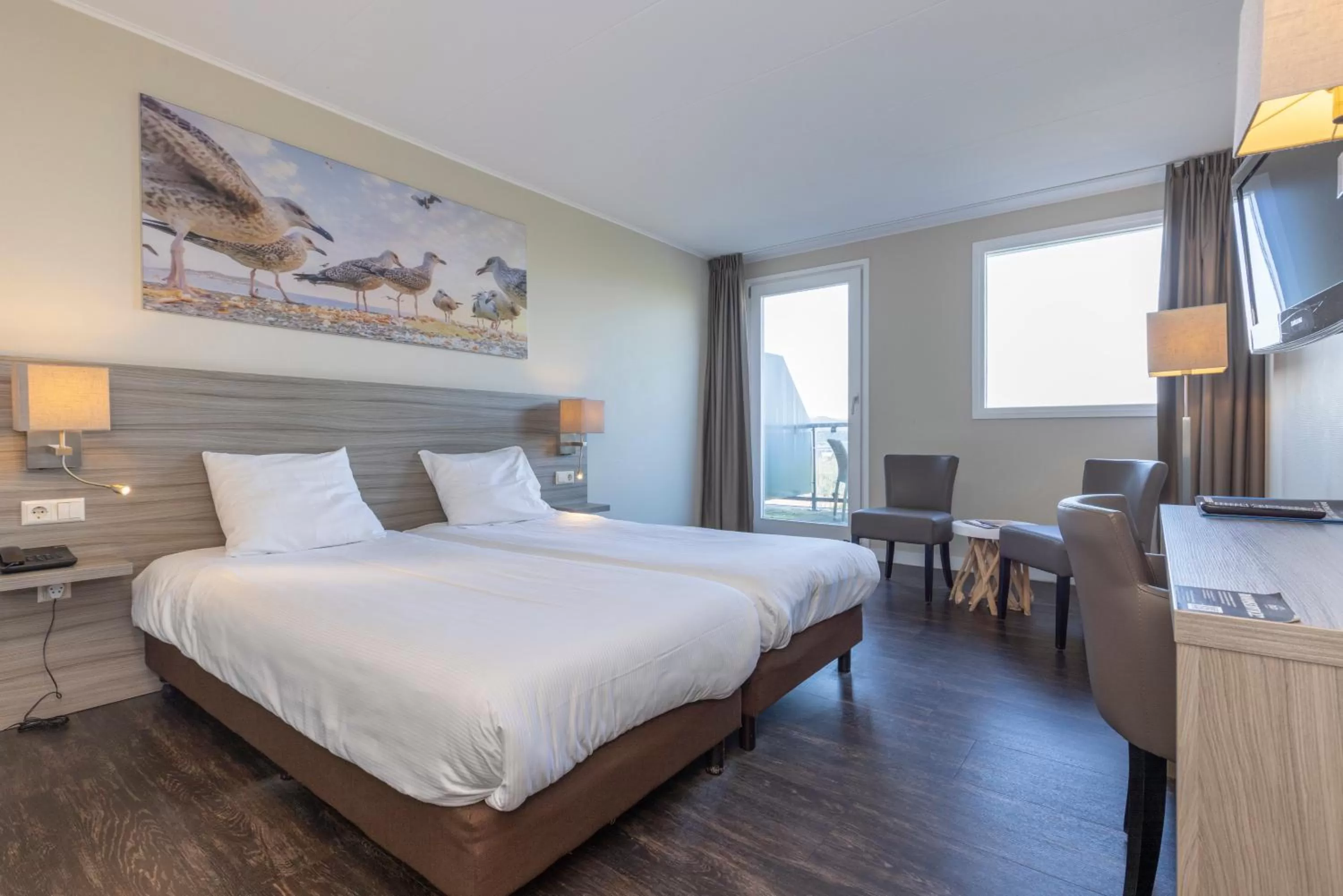 Bedroom, Bed in Fletcher Badhotel Callantsoog