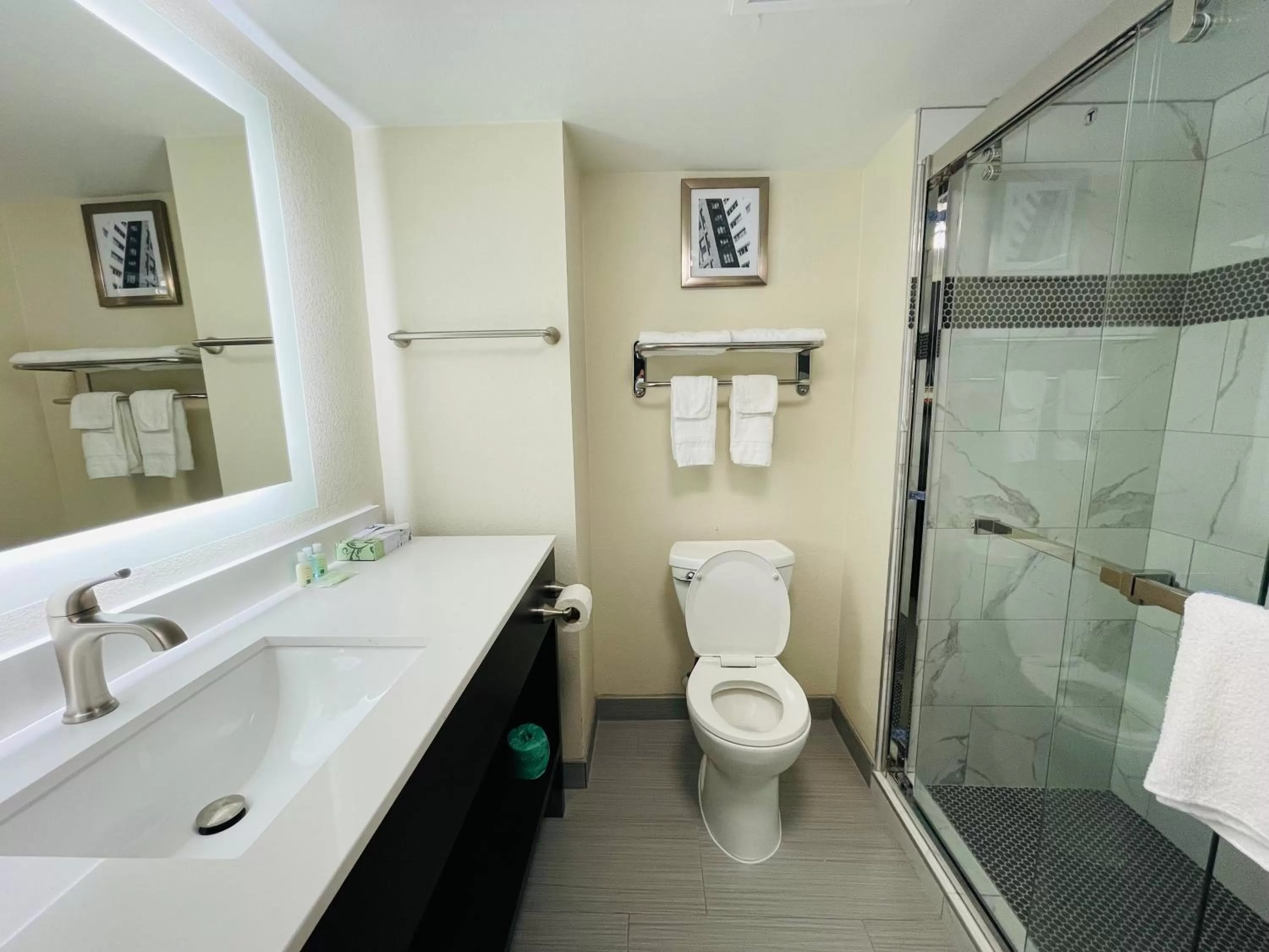 Bathroom in Quality Inn & Suites Lake Charles South