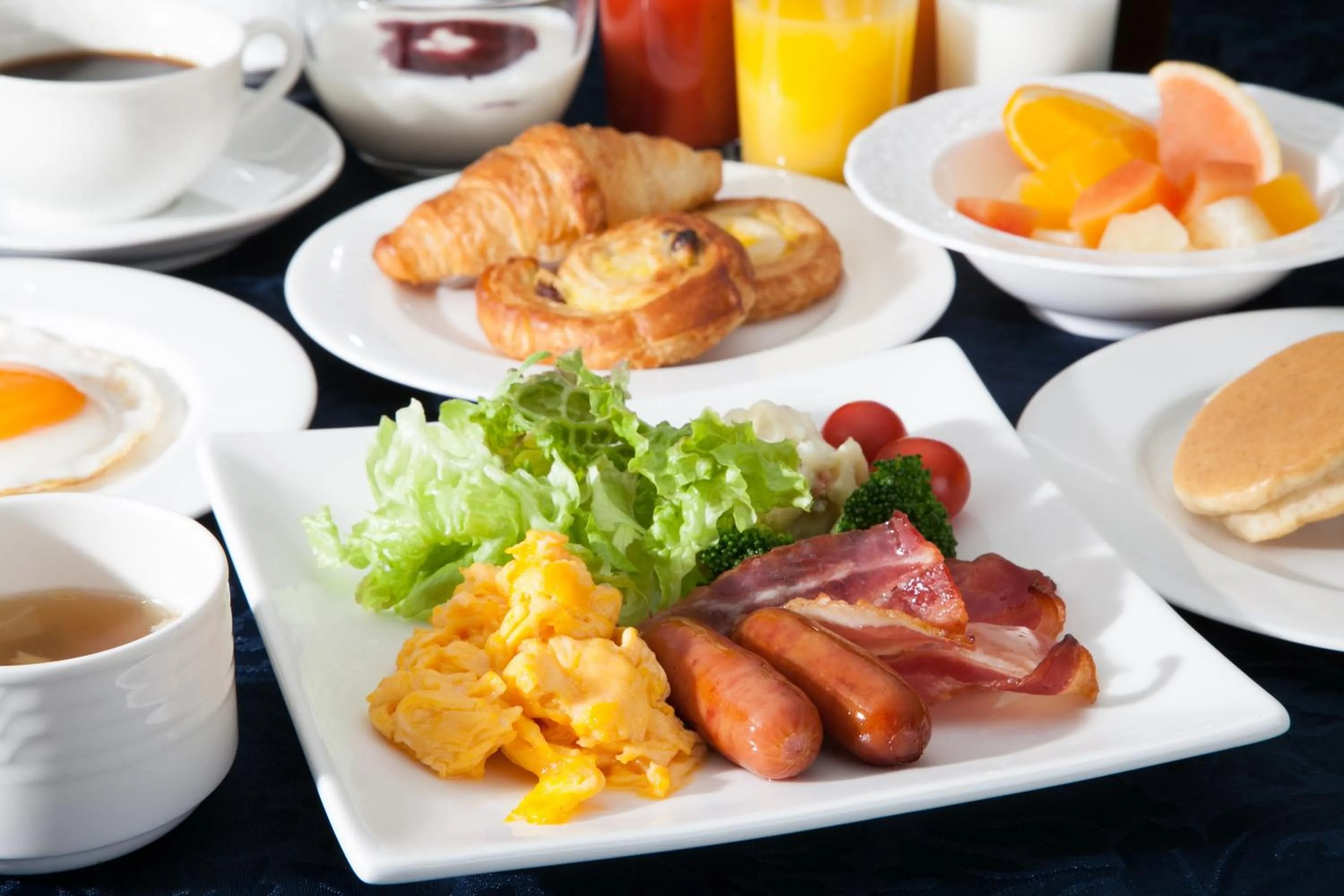 Food close-up in Takamatsu Tokyu REI Hotel