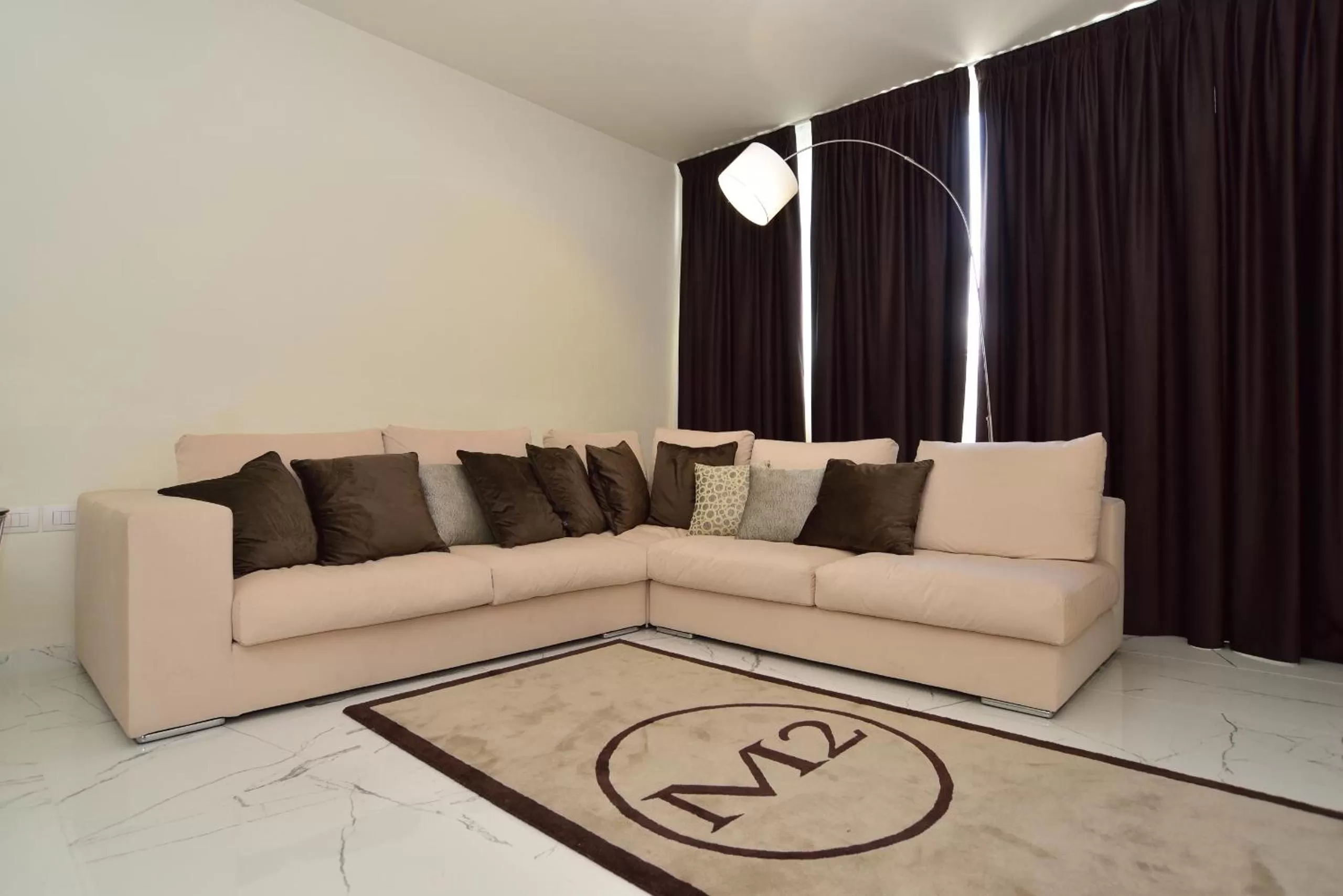 Living room in M2 Hotel