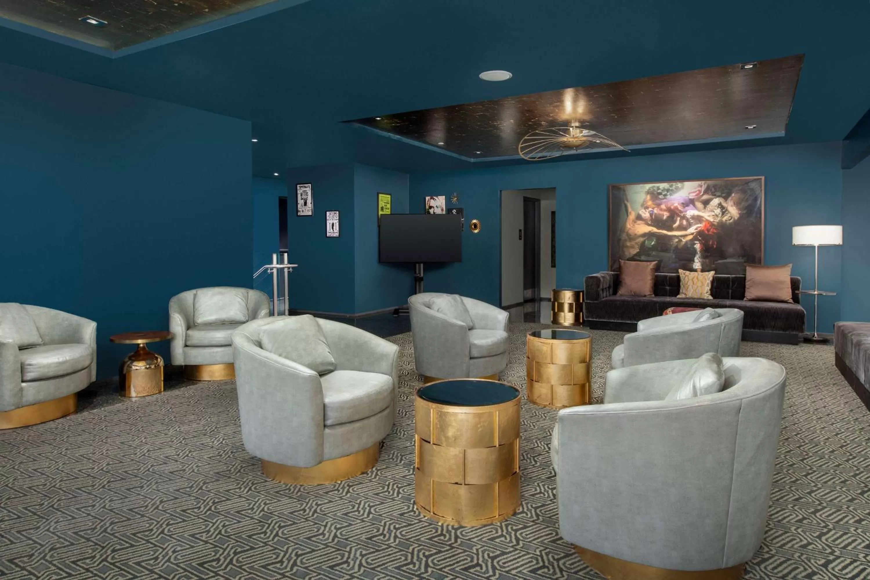 Lobby or reception in The Troubadour Hotel New Orleans