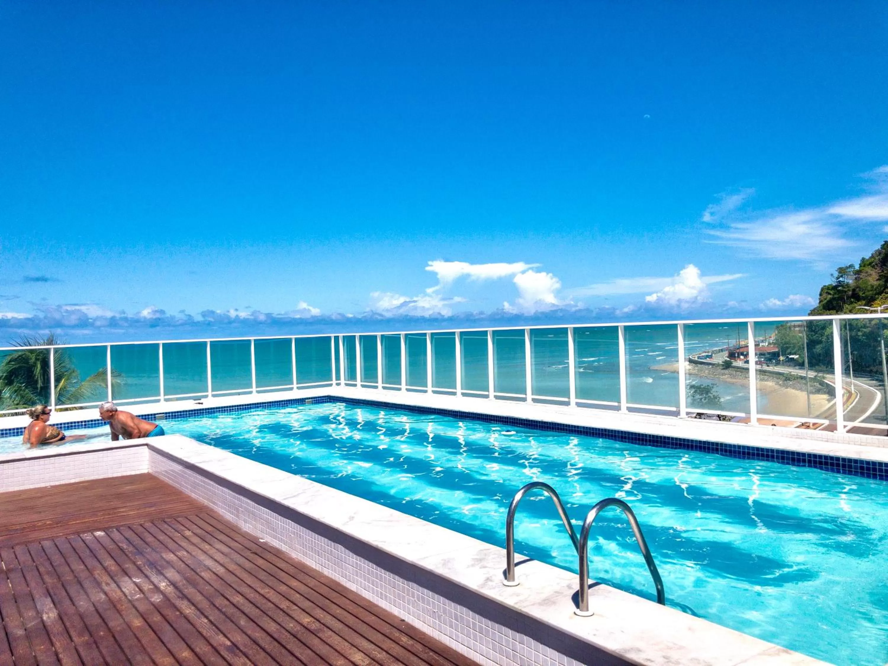 Pool view in BLUE SUNSET