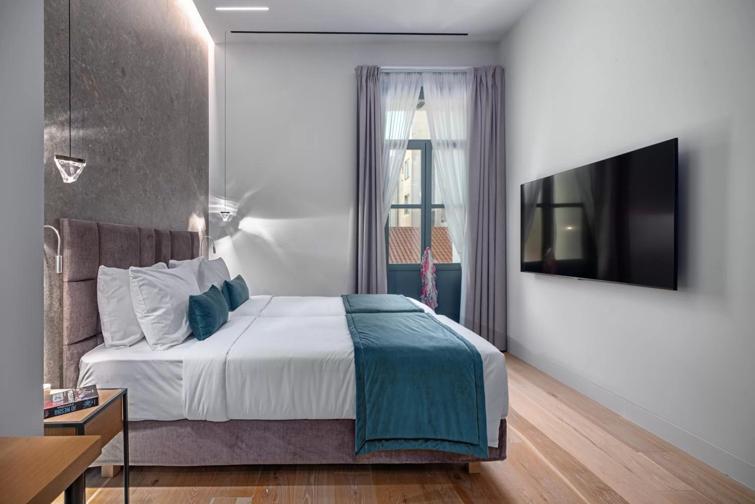 Bedroom, Bed in Hellenic Vibes Smart Hotel