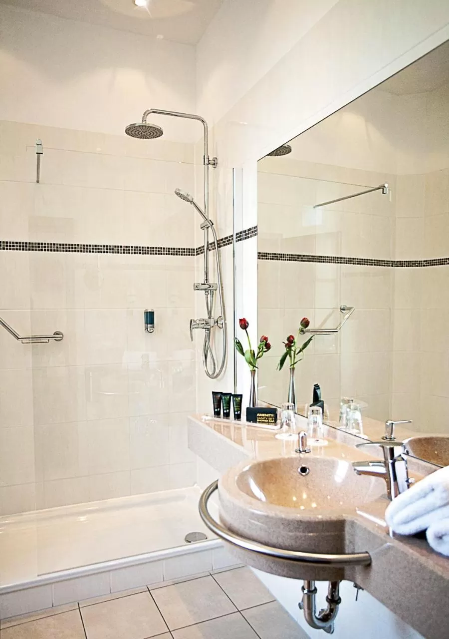 Shower in Hotel Panorama