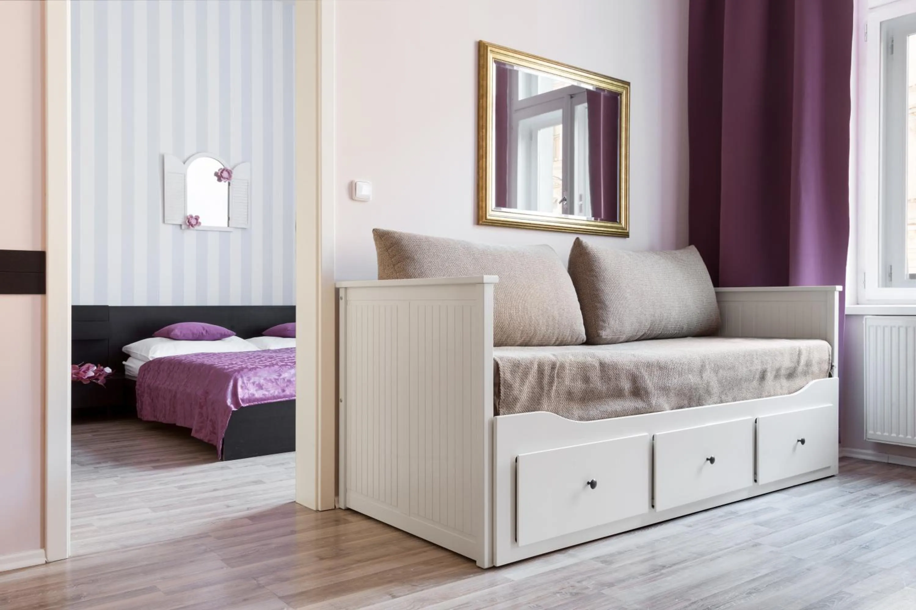 Bedroom, Bed in Royal Court Legerova