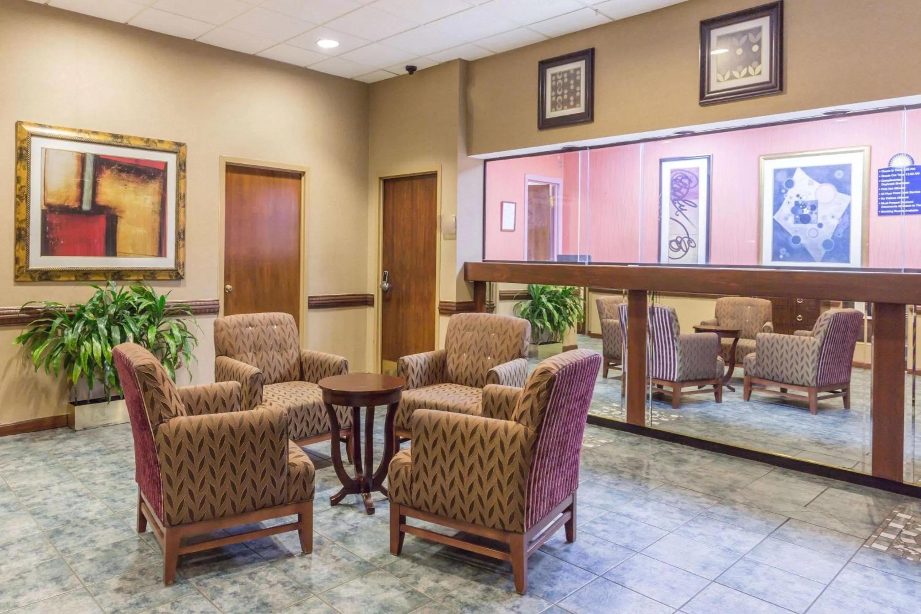 Lobby or reception in Days Inn by Wyndham Camp Springs Andrews AFB