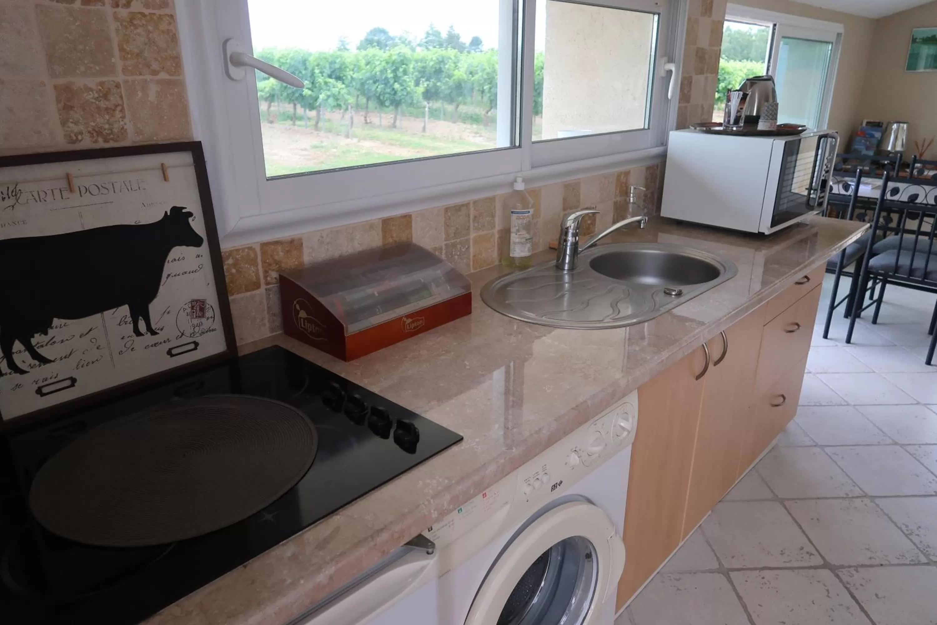 Kitchen or kitchenette, Kitchen/Kitchenette in l'Orangerie de La Pontête