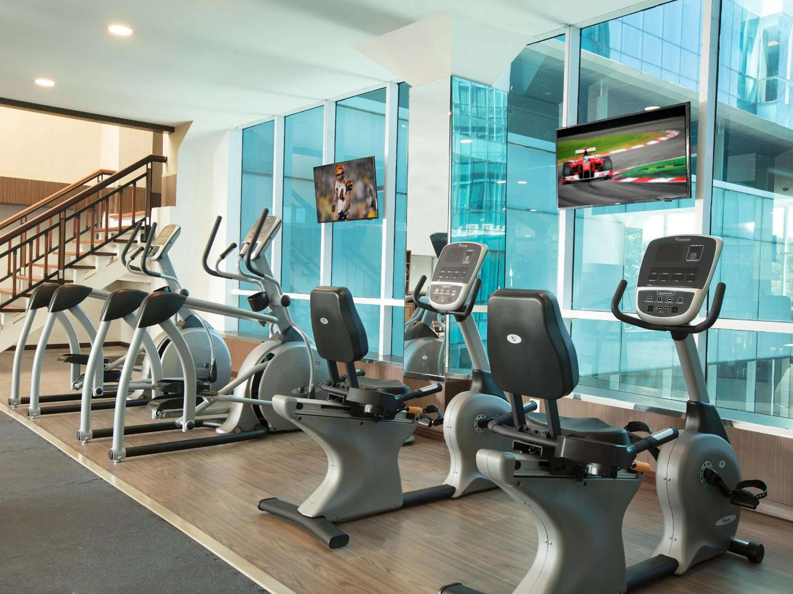 Fitness centre/facilities in Panbil Residence Serviced Apartment