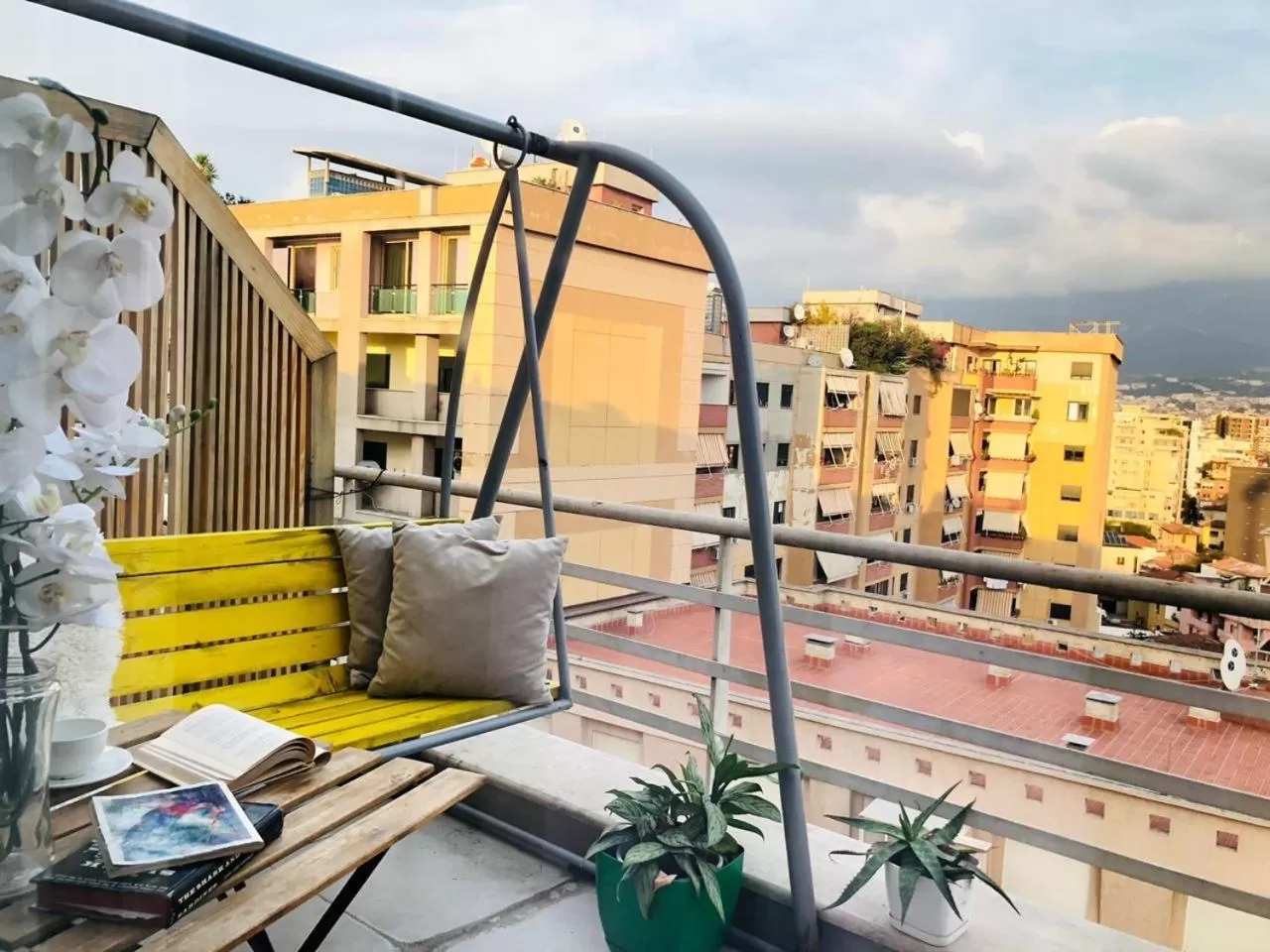 Balcony/Terrace in Rooftop Tirana