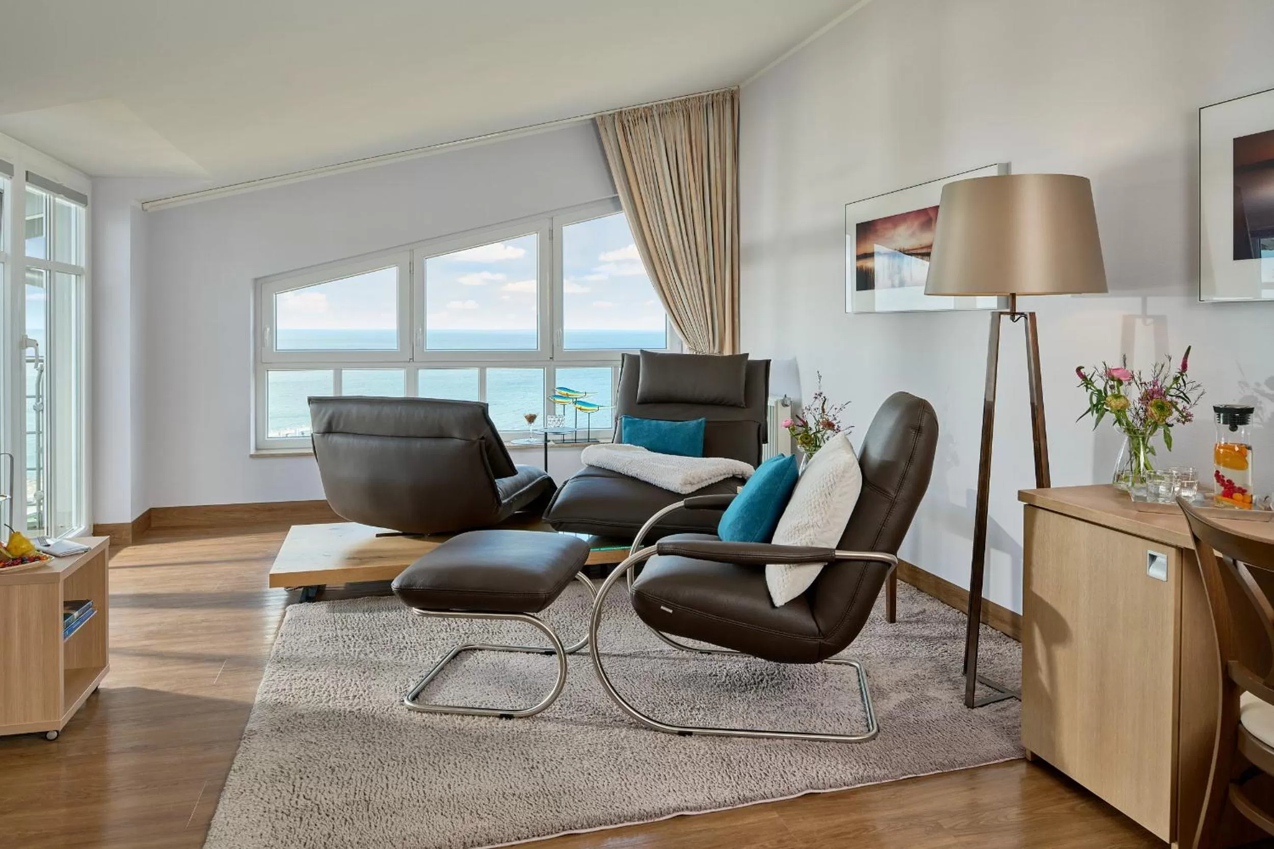 Living room, Seating Area in Seeschloss Sellin