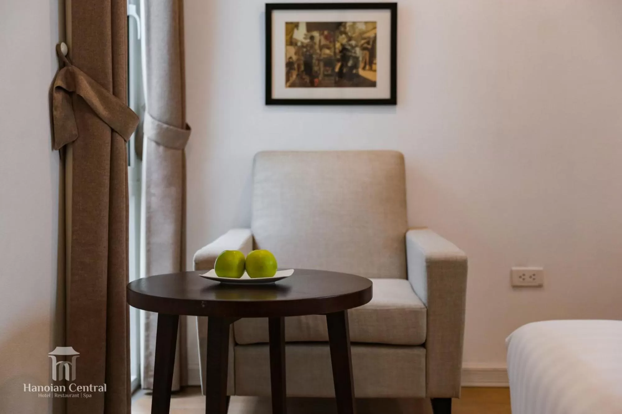 Seating area in Hanoian Central Hotel & Spa