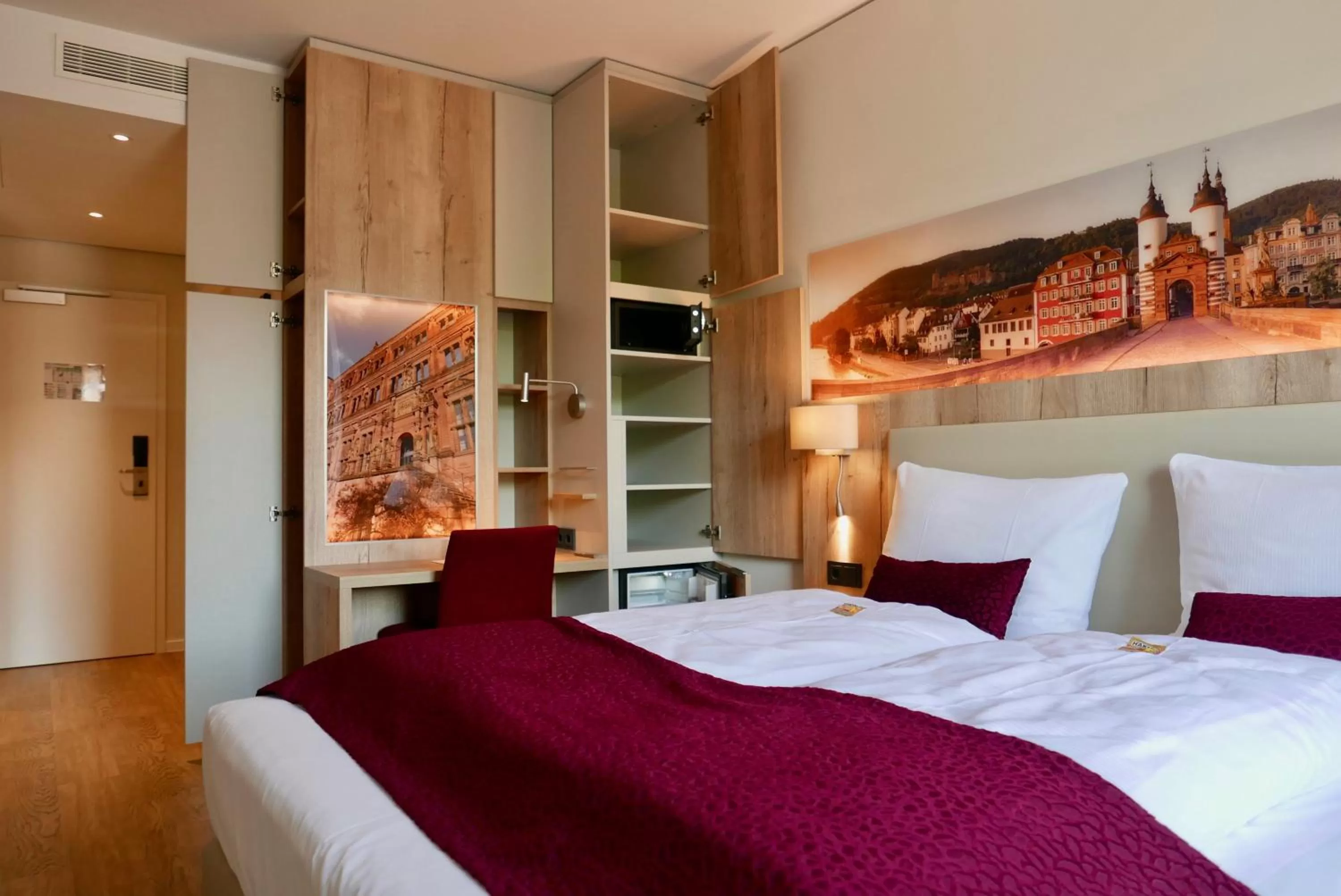 Photo of the whole room, Bed in Rafaela Hotel Heidelberg