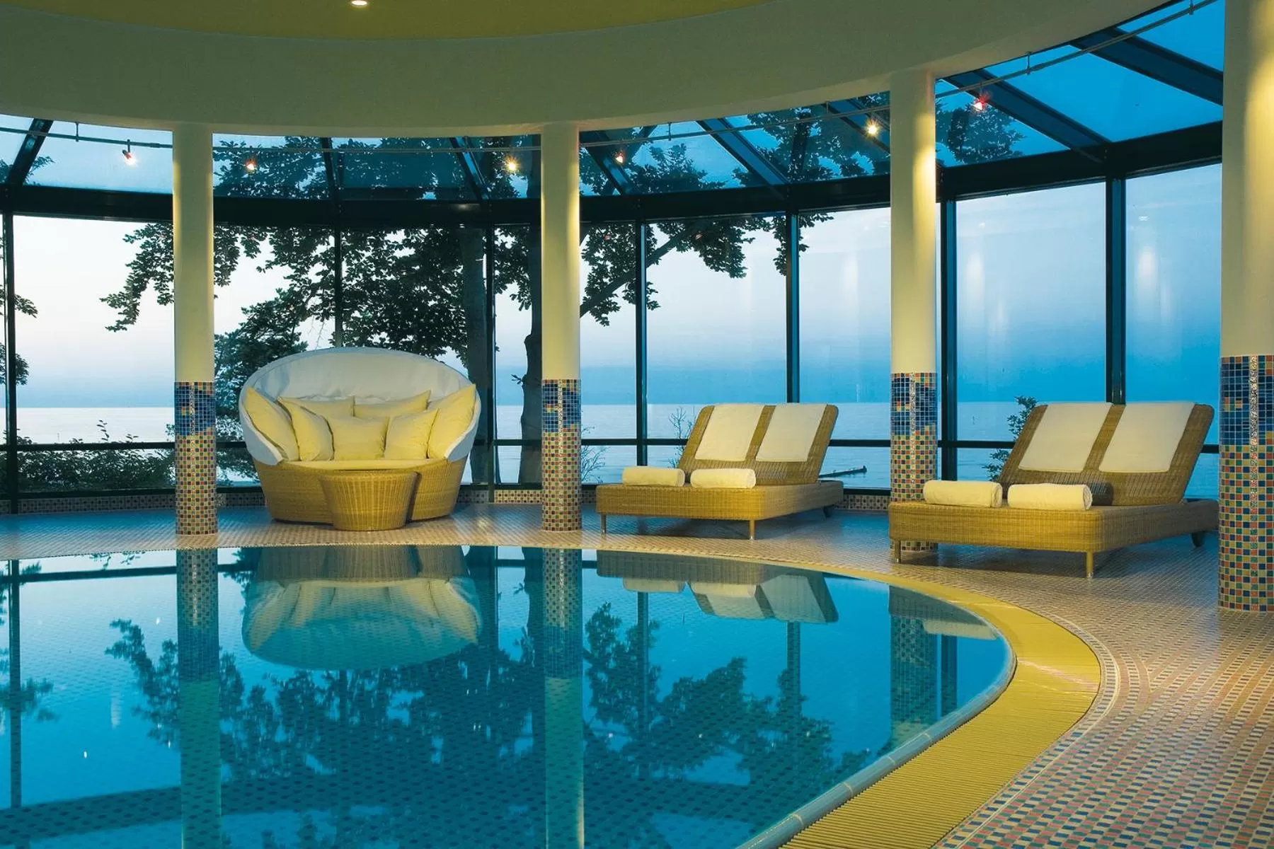 Swimming pool in aja Strandhotel Bansin