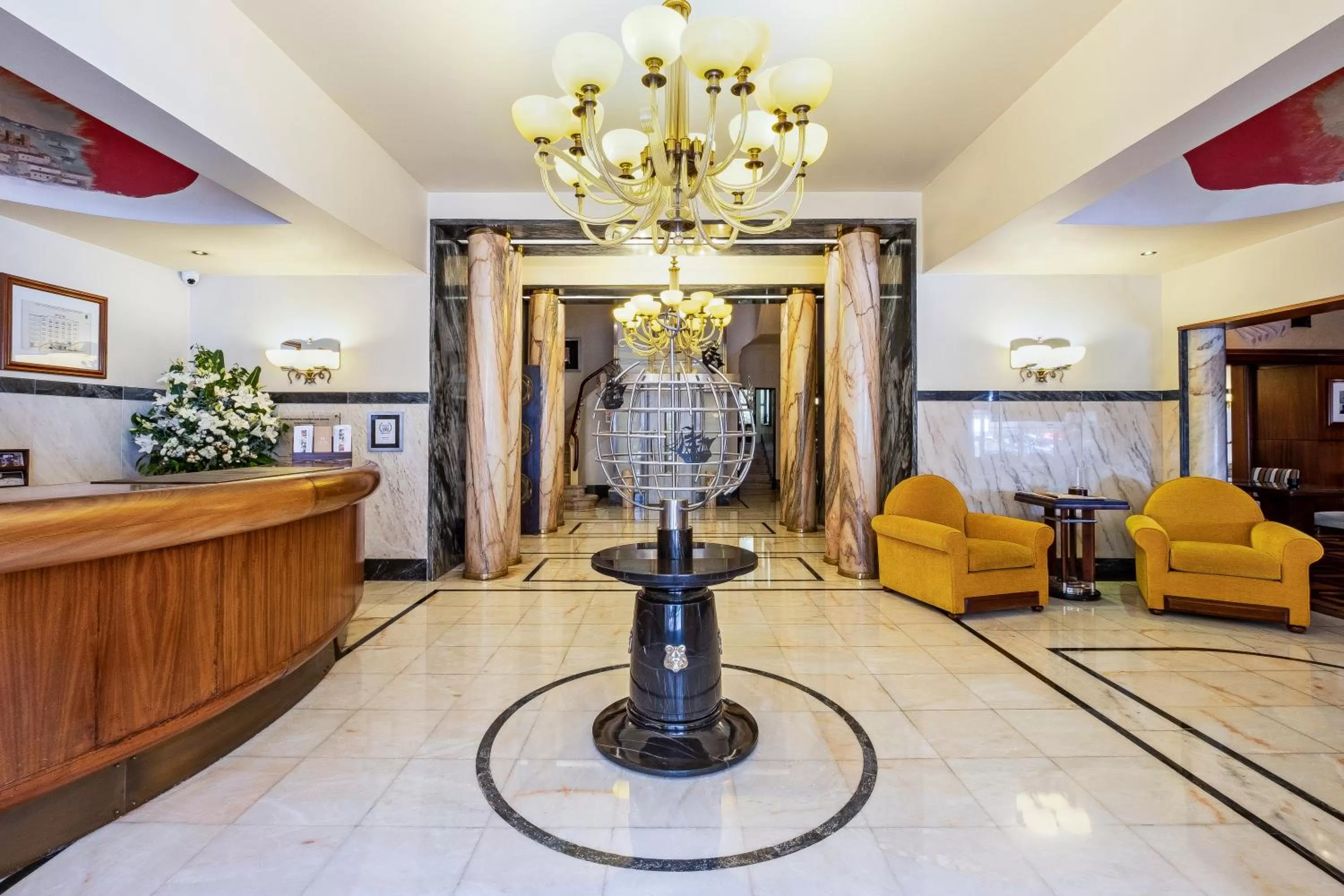 Lobby or reception in Hotel Britania Art Deco - Lisbon Heritage Collection - Avenida