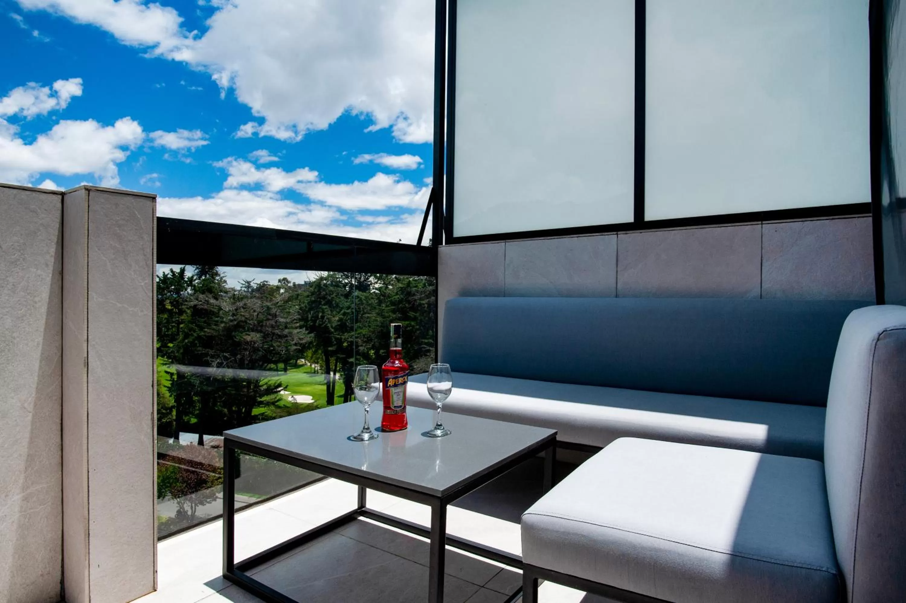 Balcony/Terrace in Hemma Bogotá Country Luxury Suites Hotel