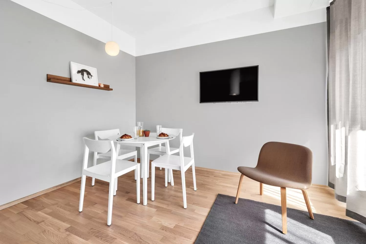 Living room in Forenom Aparthotel Oslo